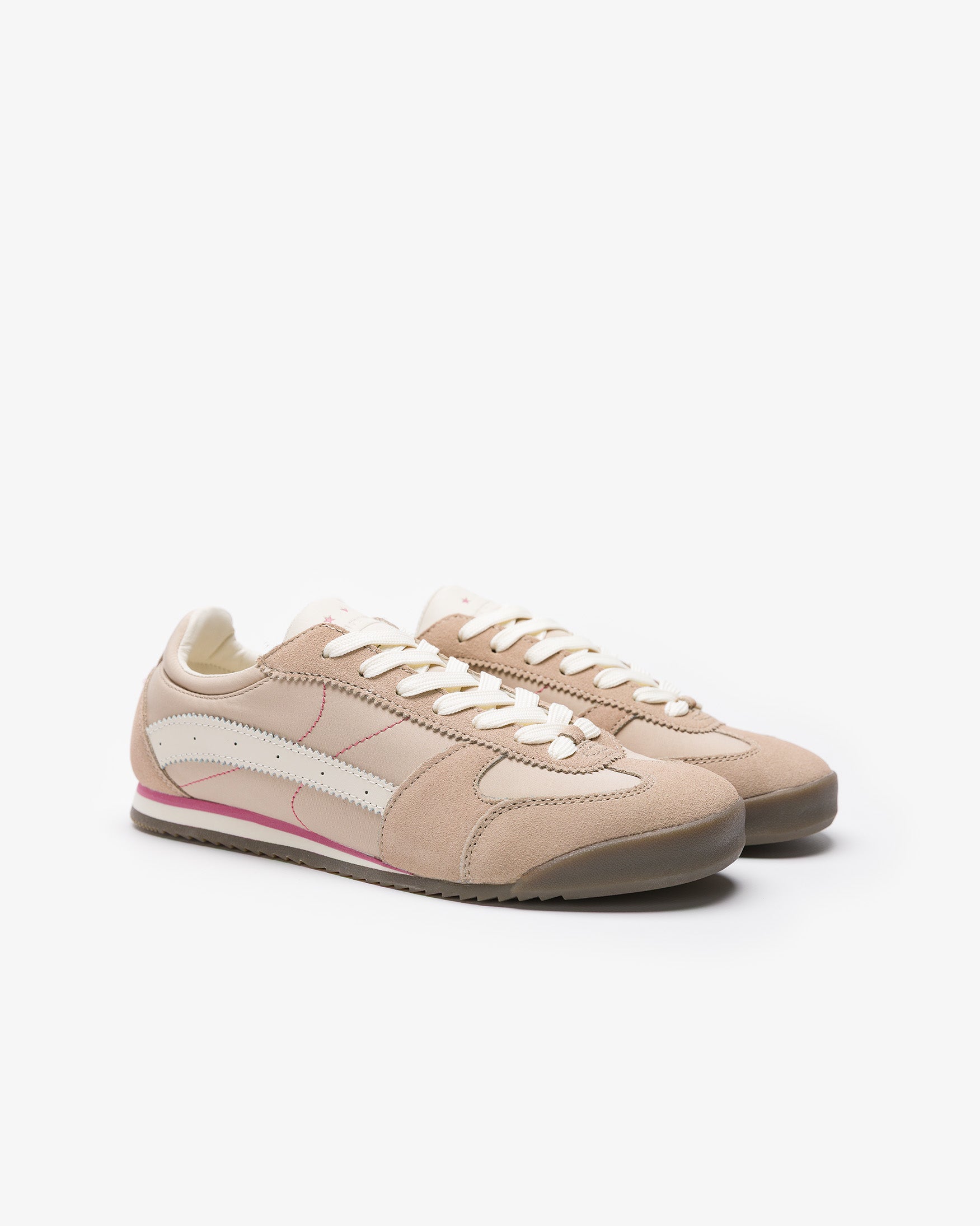 Zapatilla Piel Combinado