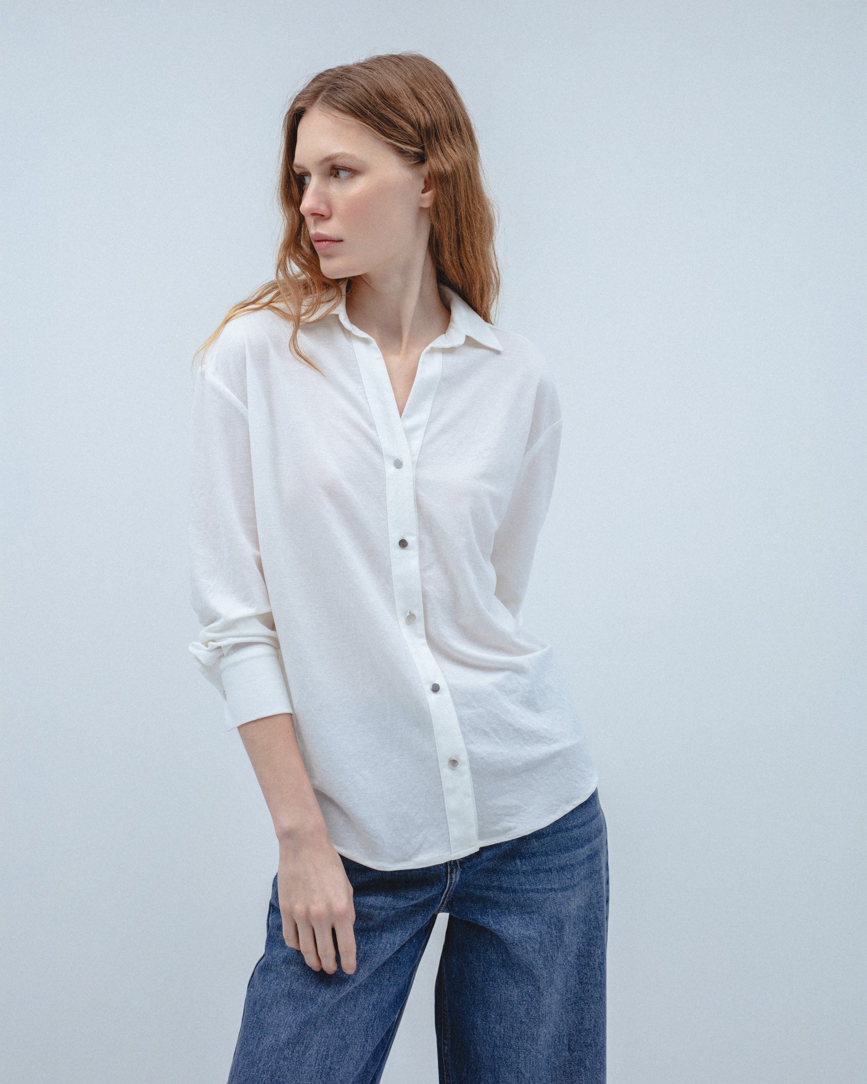 Camisa Fluida Botones