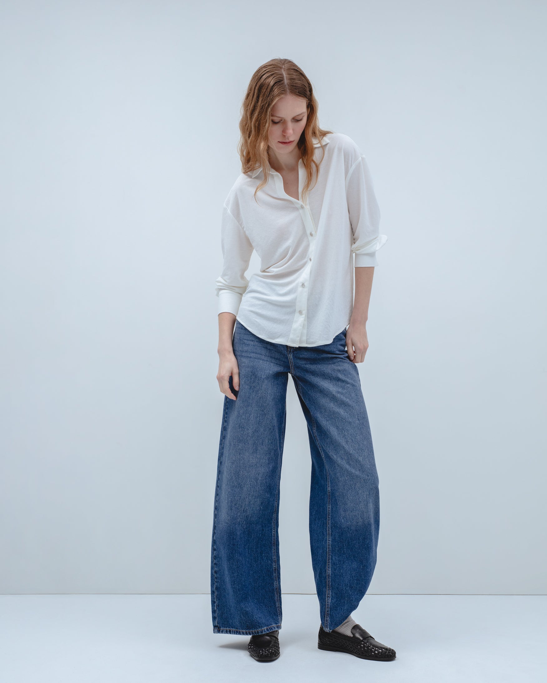 Camisa Fluida Botones