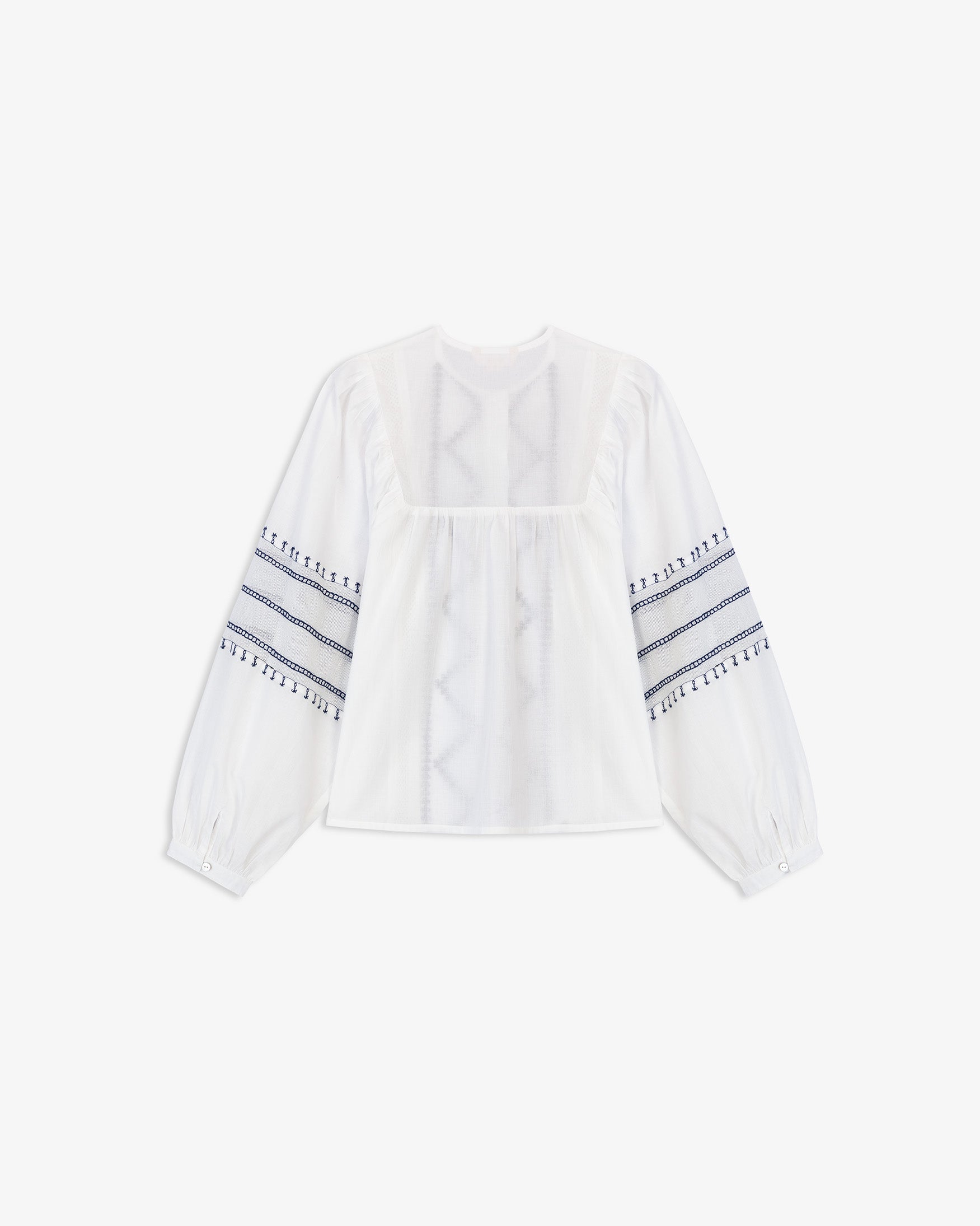 Camisa Bordados Combinados