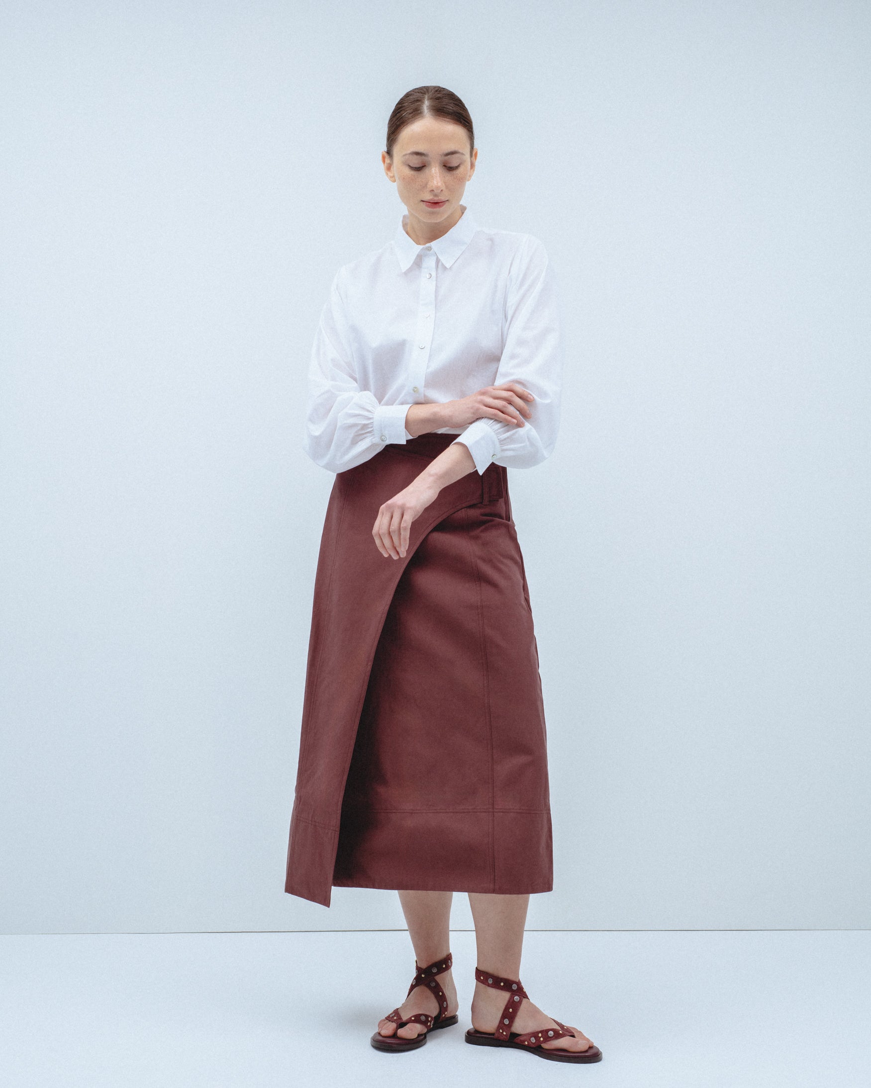 Camisa Manga Abullonada