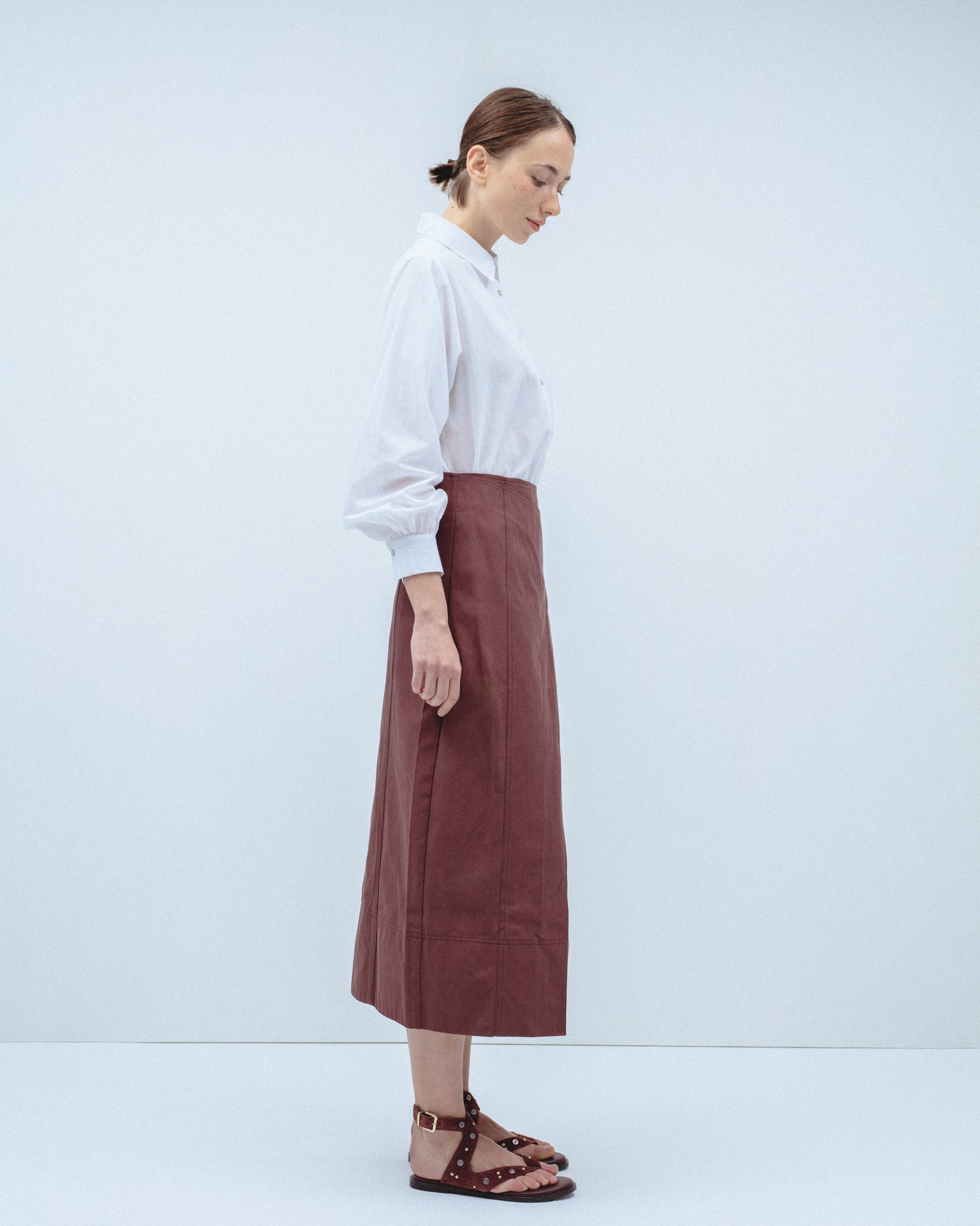 Camisa Manga Abullonada