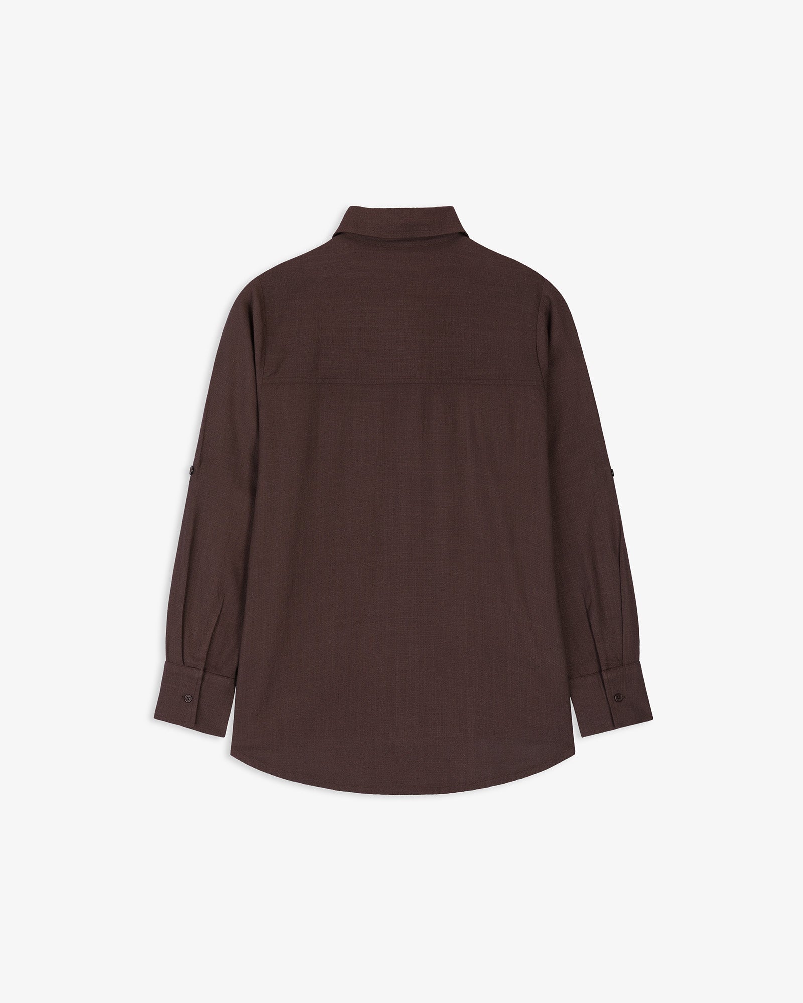 Camisa Lino Bolsillos