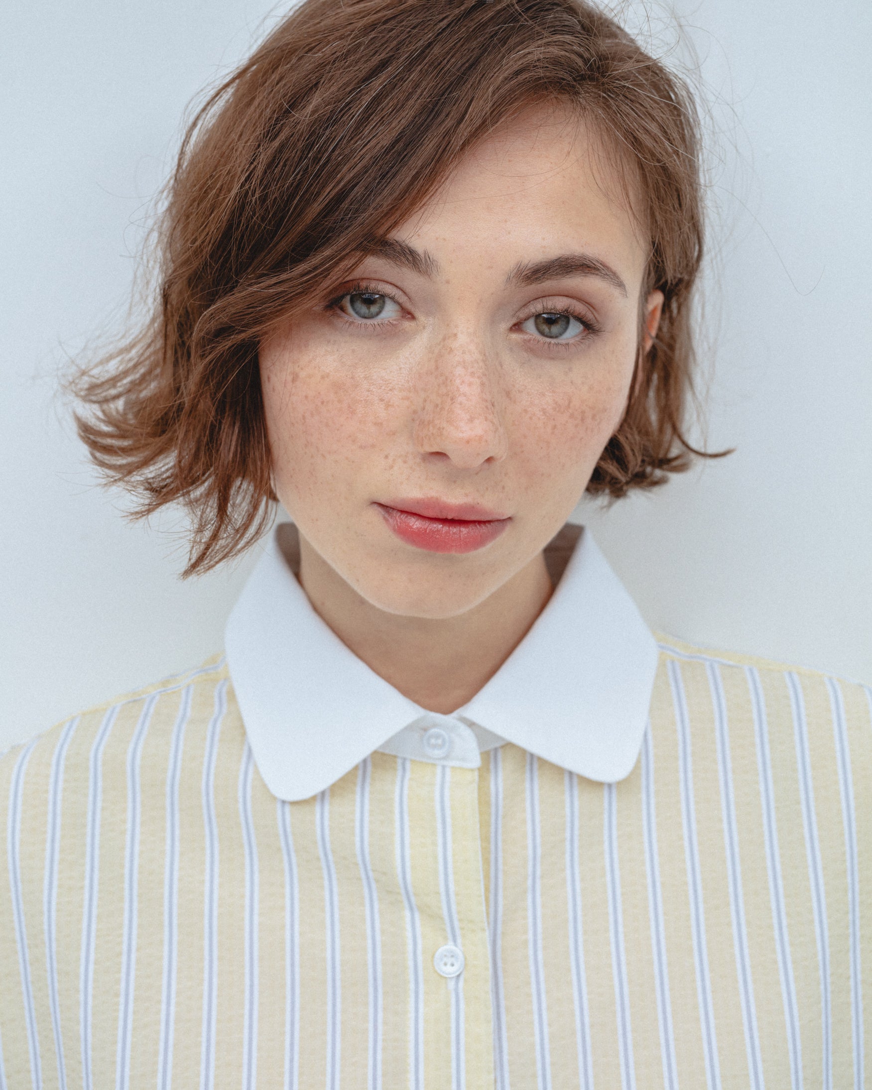 Camisa Rayas Combinada