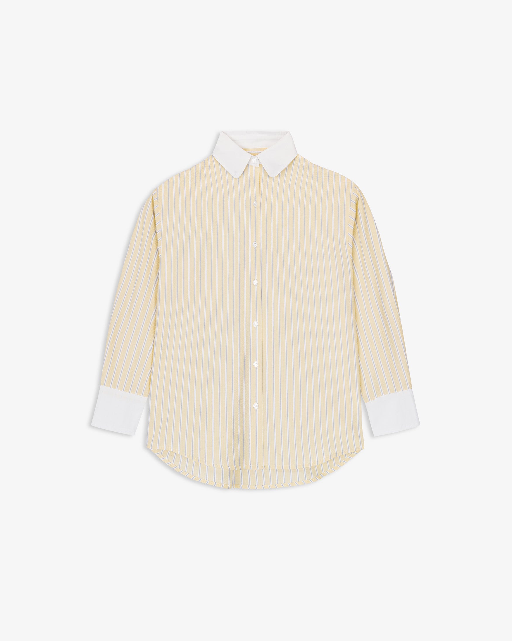 Camisa Rayas Combinada