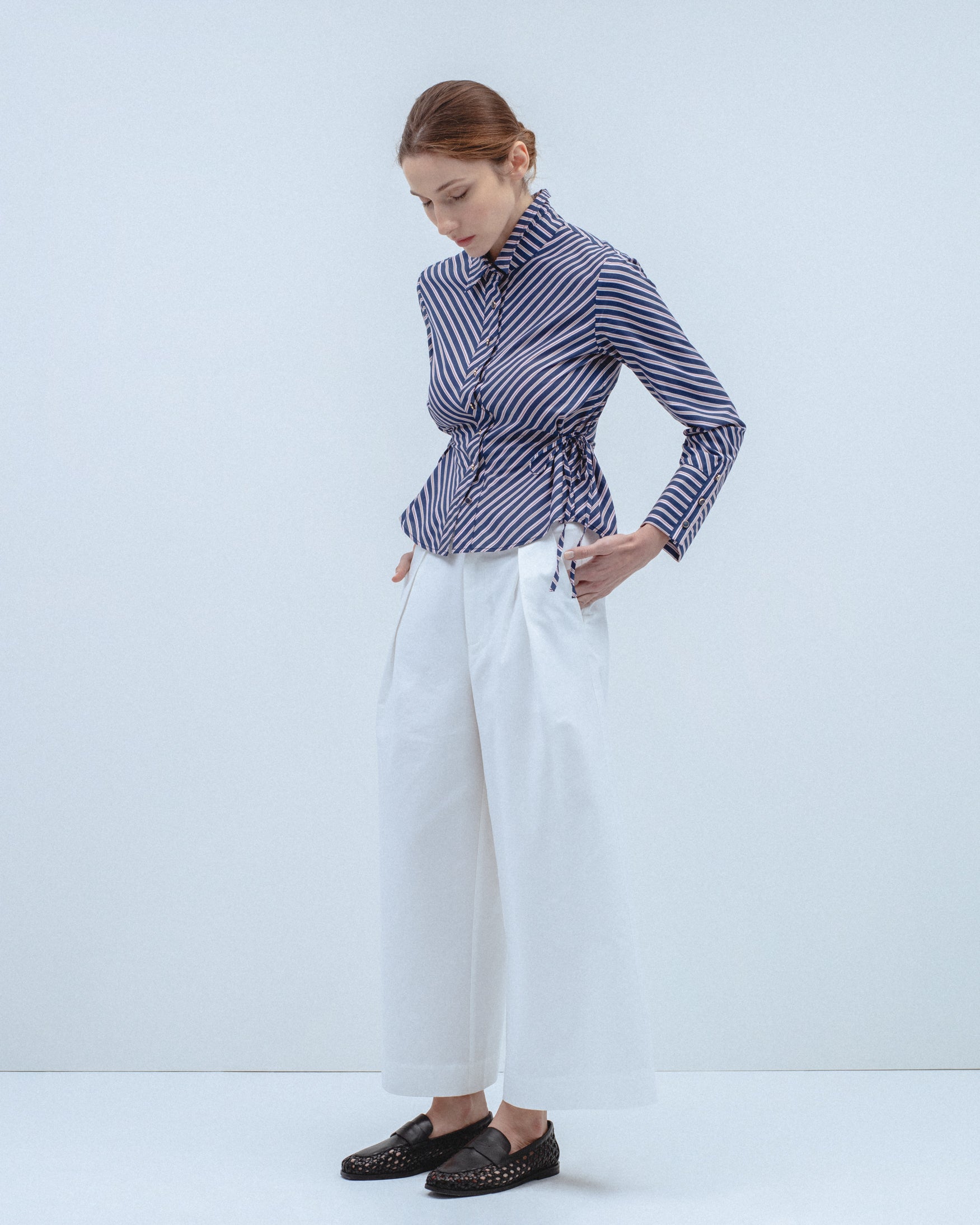 Camisa Rayas Lazada Lateral