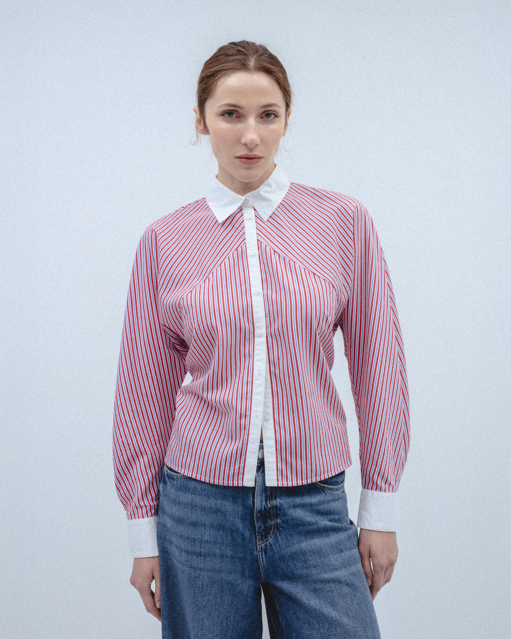 Camisa Rayas Contraste