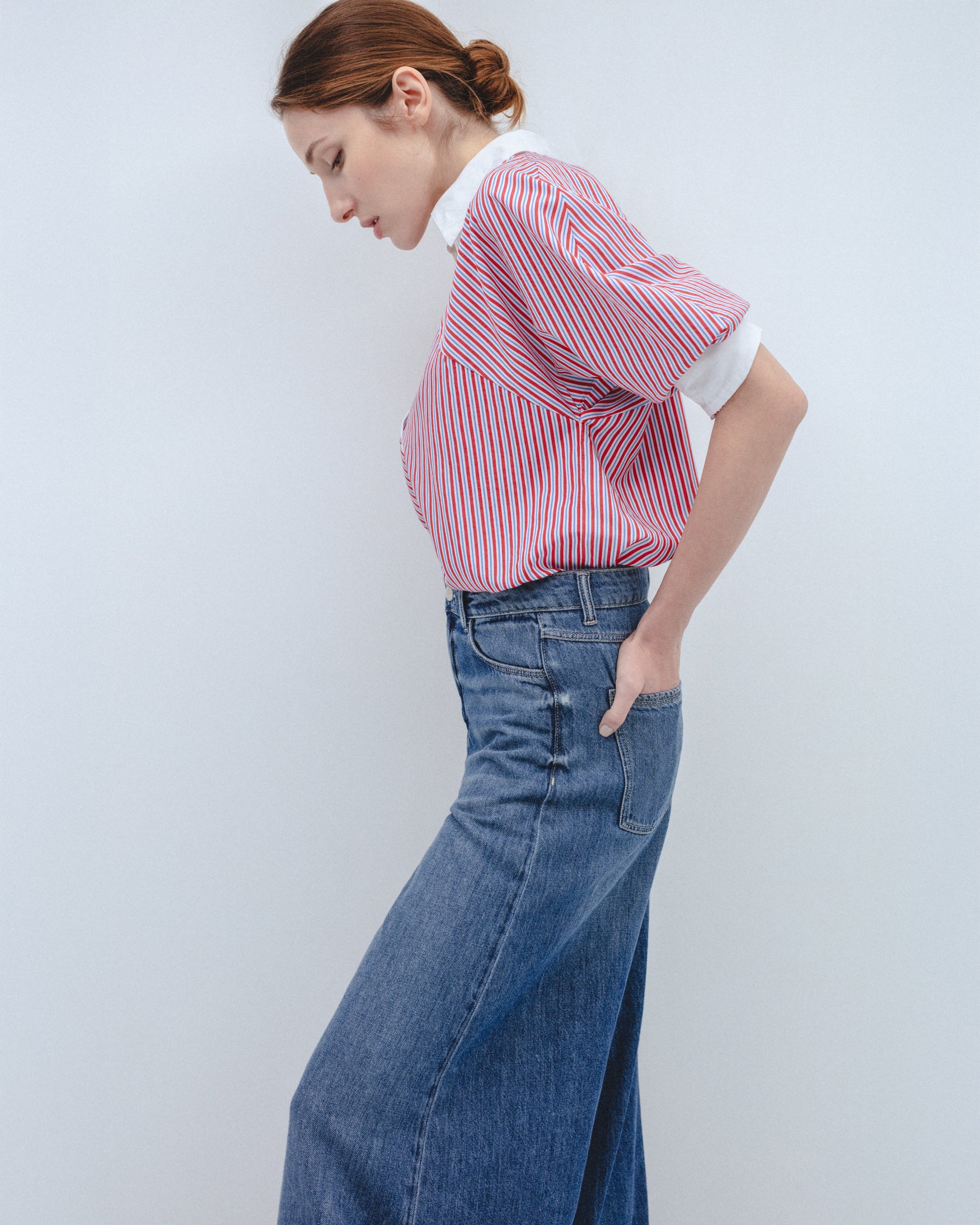 Camisa Rayas Contraste