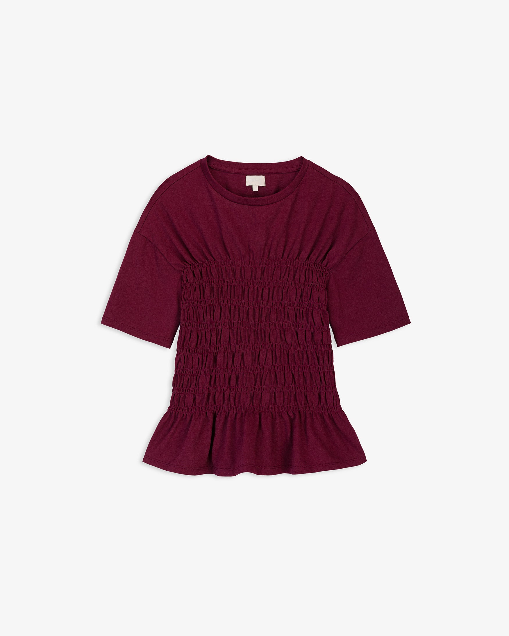 Camiseta Algodón Cintura de Abeja