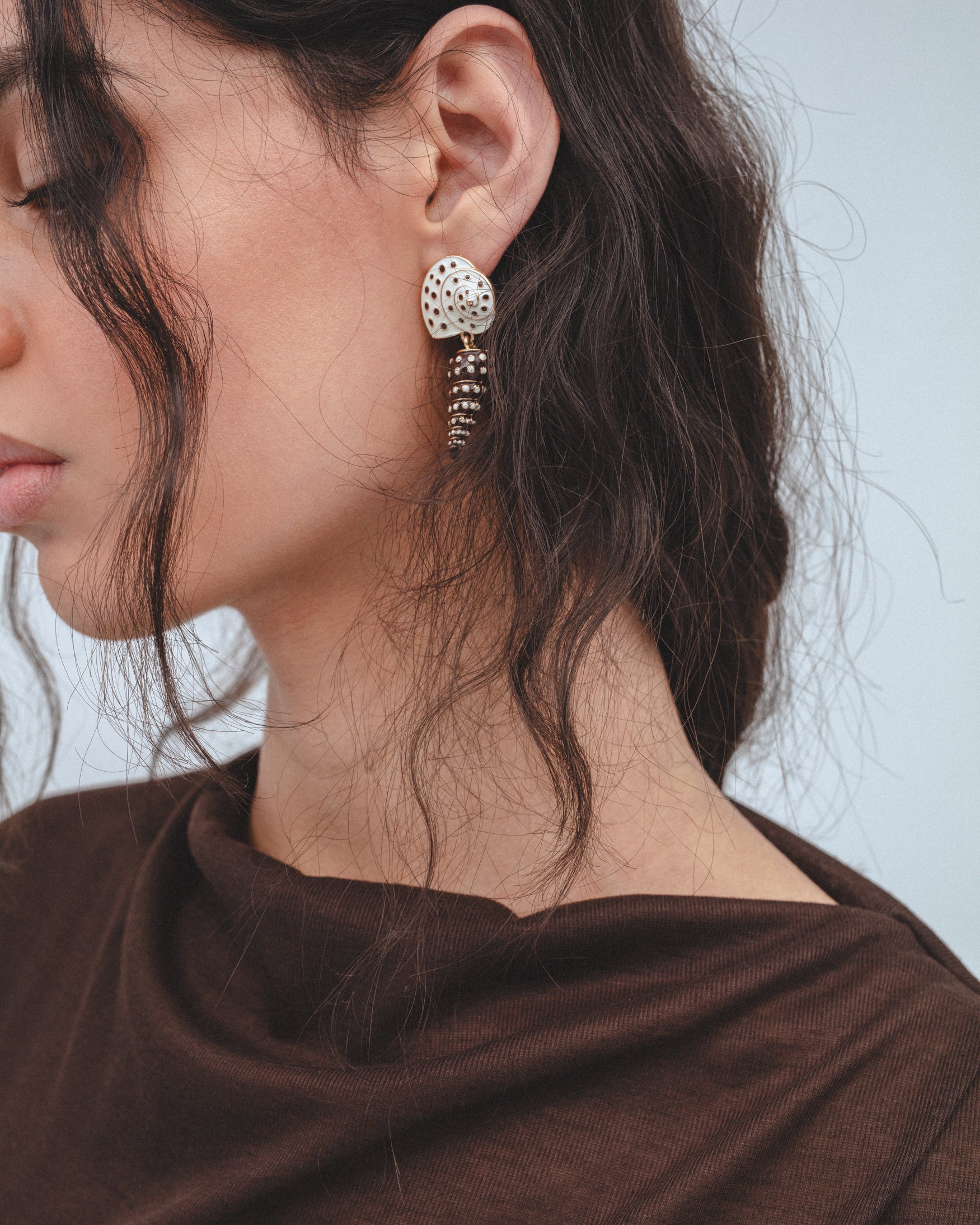 Camiseta Cuello Pliegues