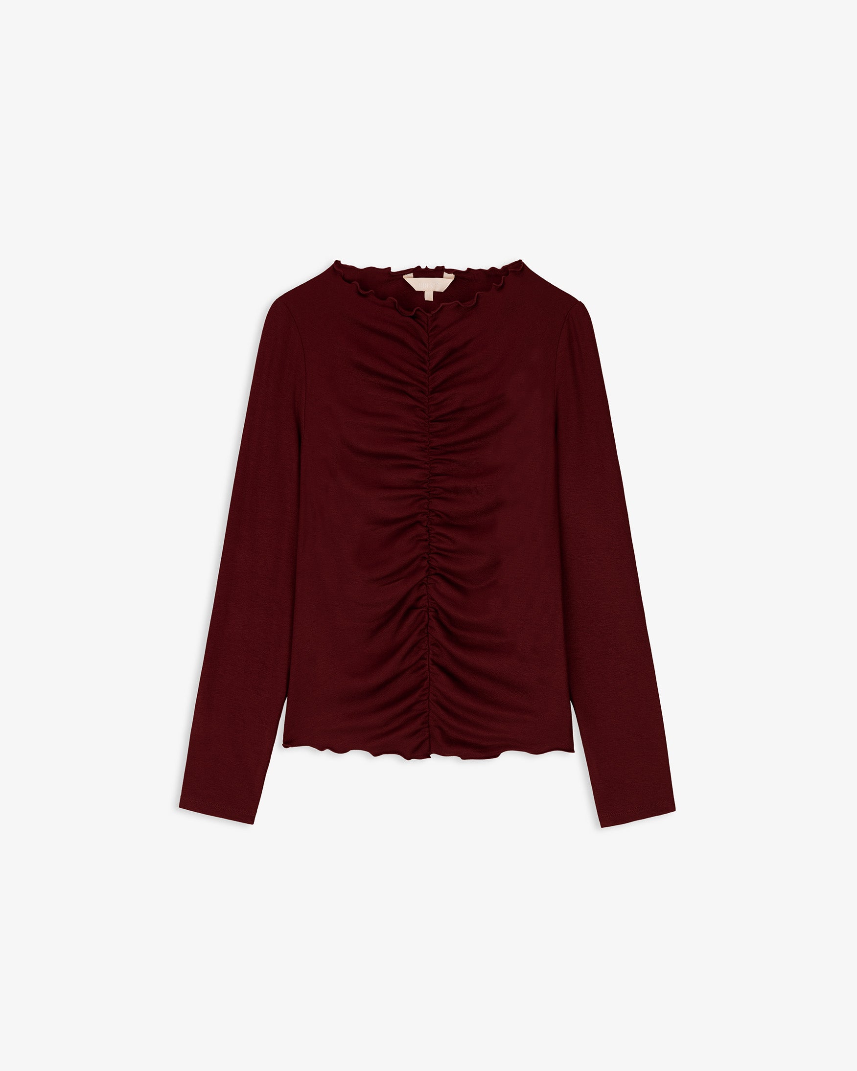 Camiseta Manga Larga Frunces