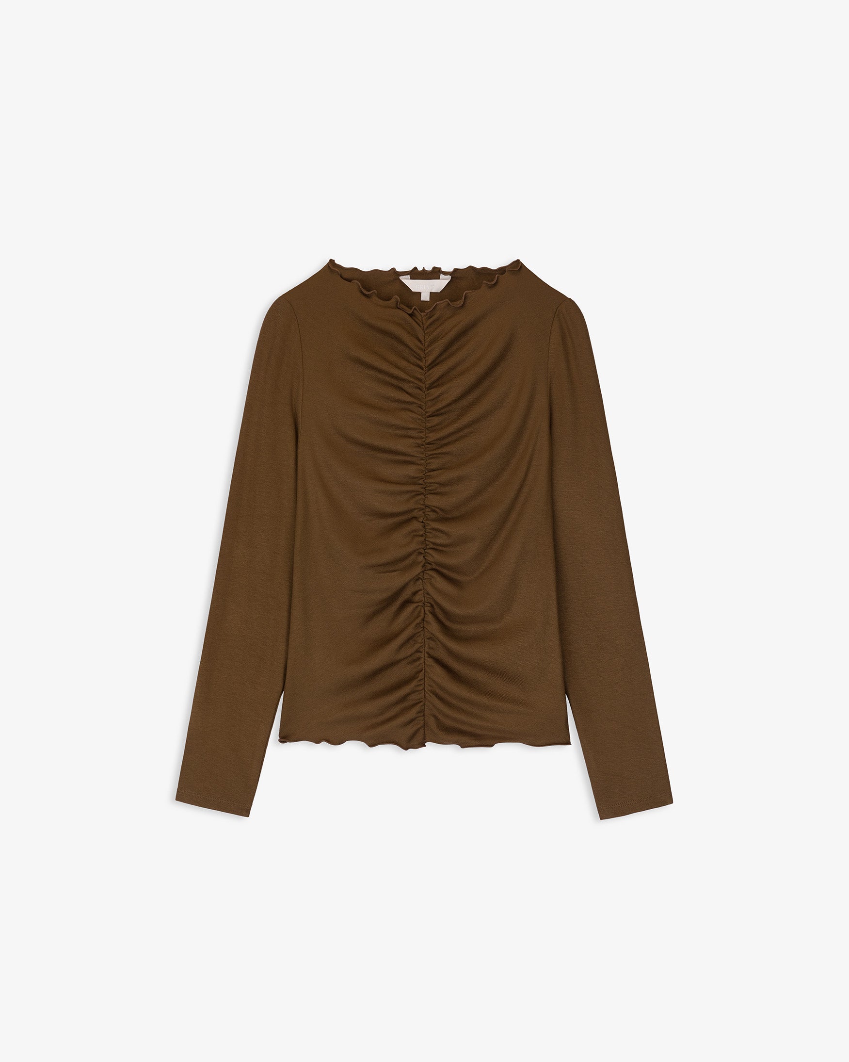 Camiseta Manga Larga Frunces