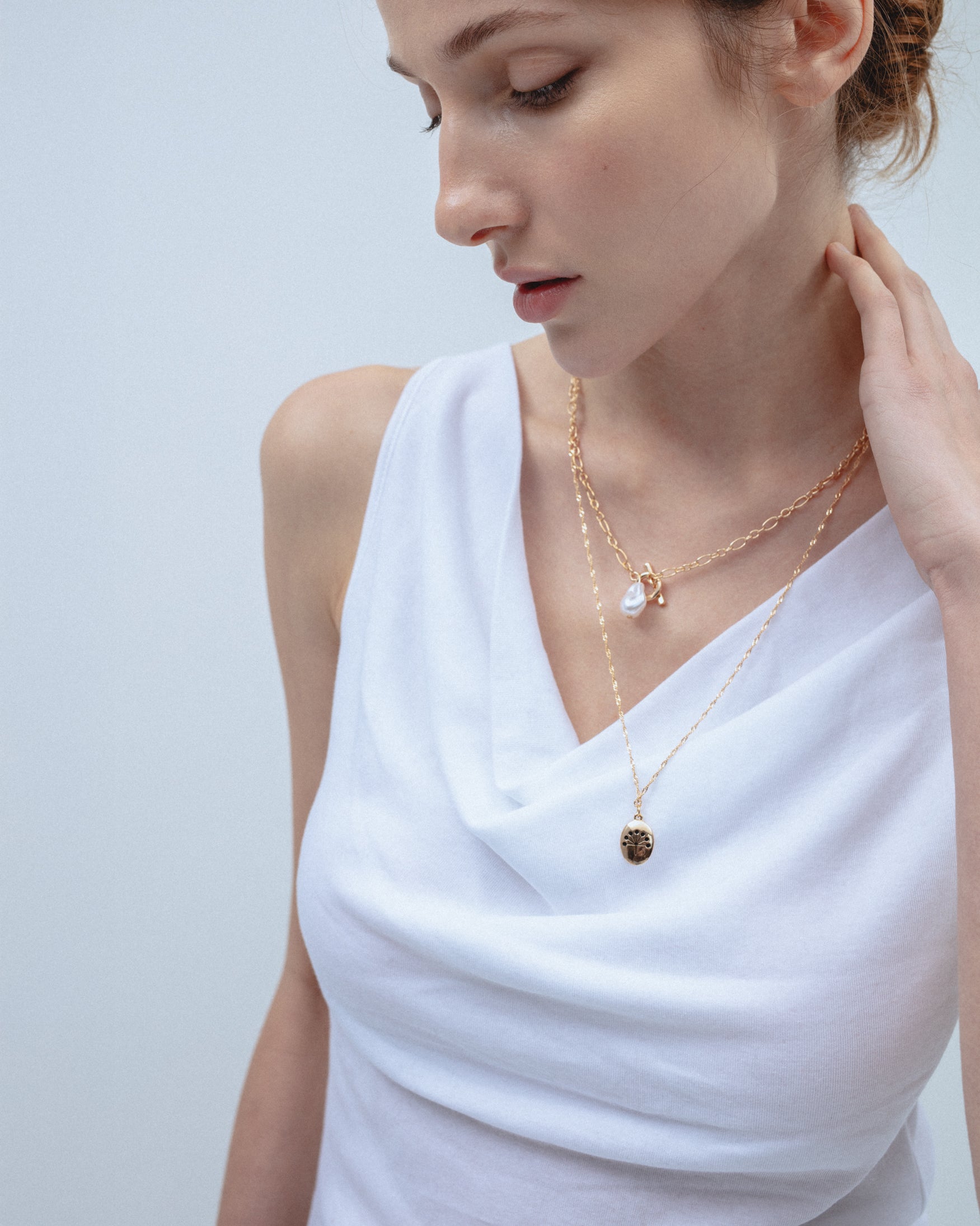 Camiseta Sin Mangas Drapeada