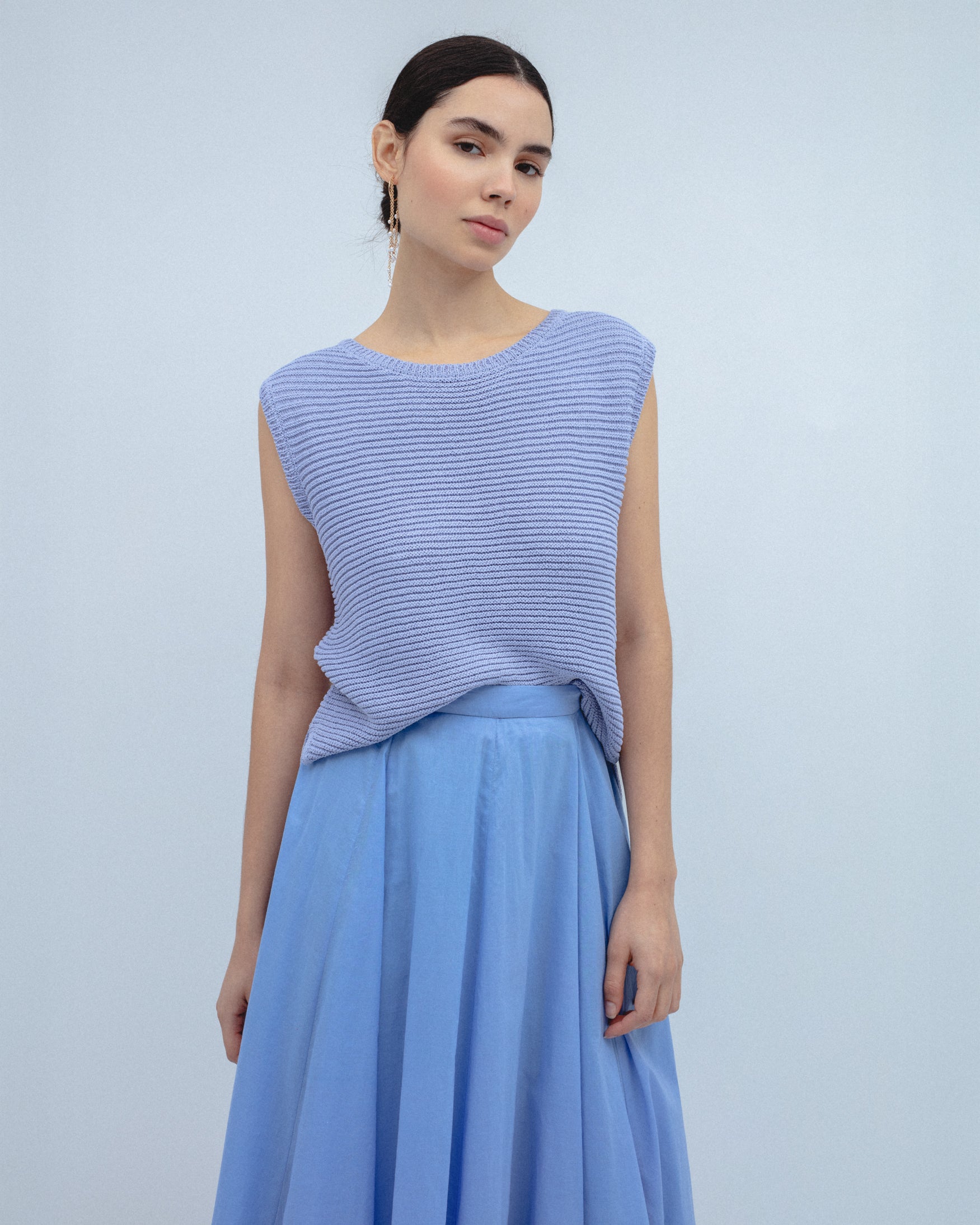 Top Punto Estructura Rayas