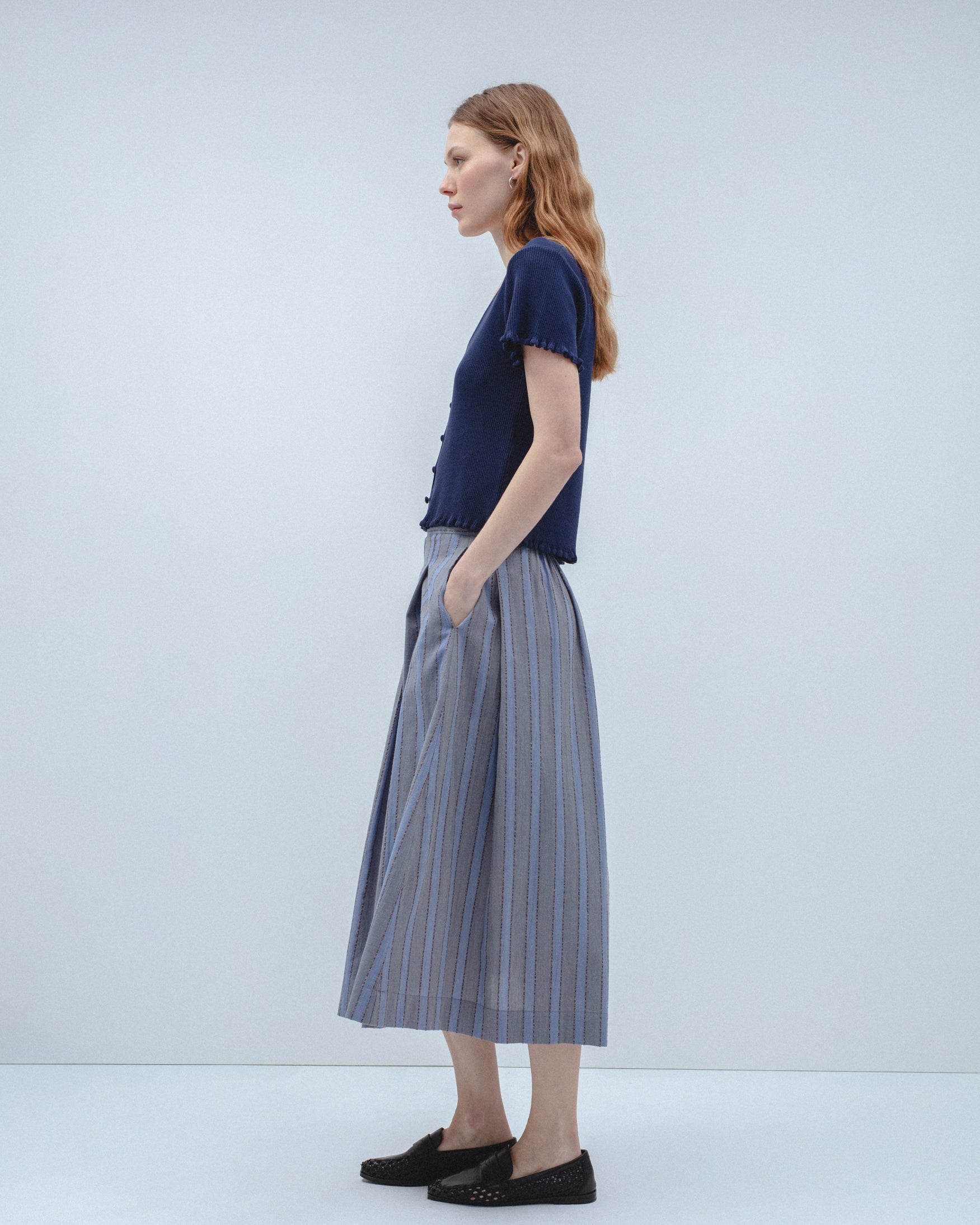 Top Punto Canalé Botones