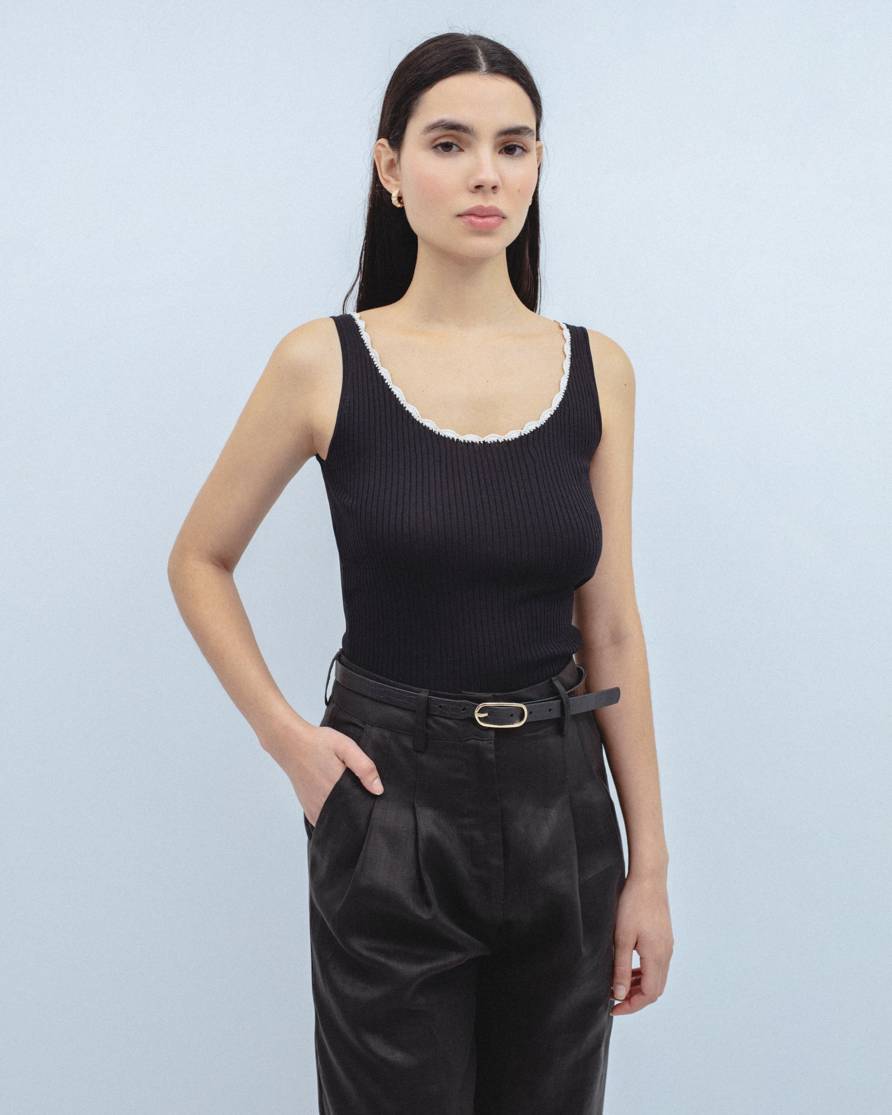 Top Punto Tirantes Contrastes