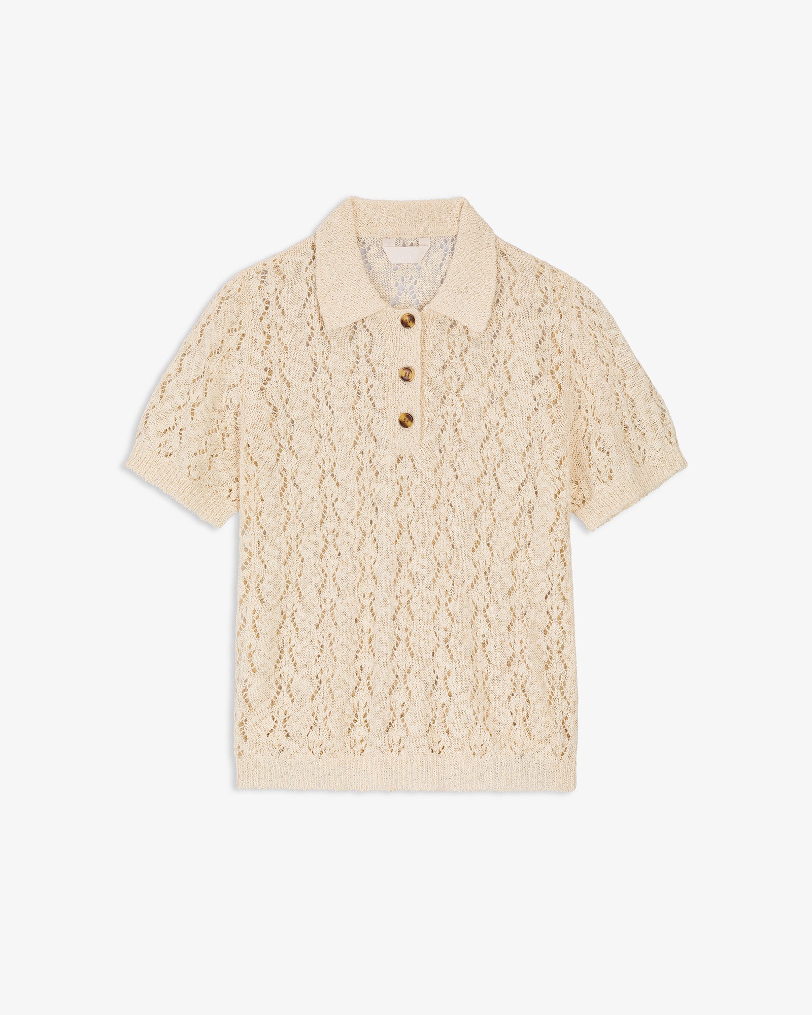 Top Polo Punto Calado