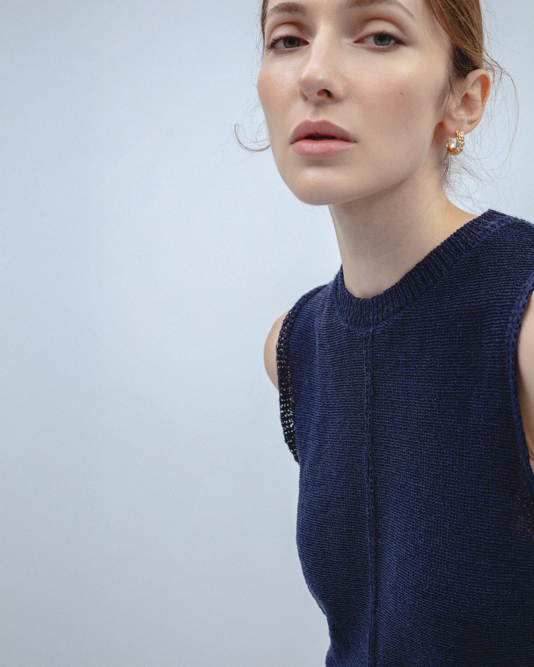 Top Punto Detalle Trenza Central