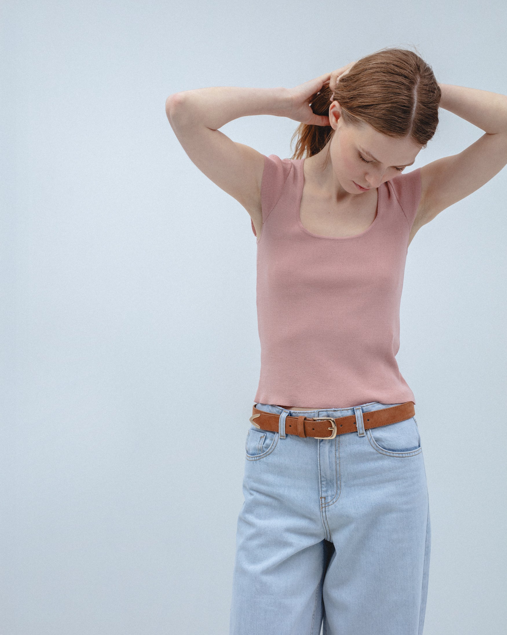 Top Punto Manga Corta