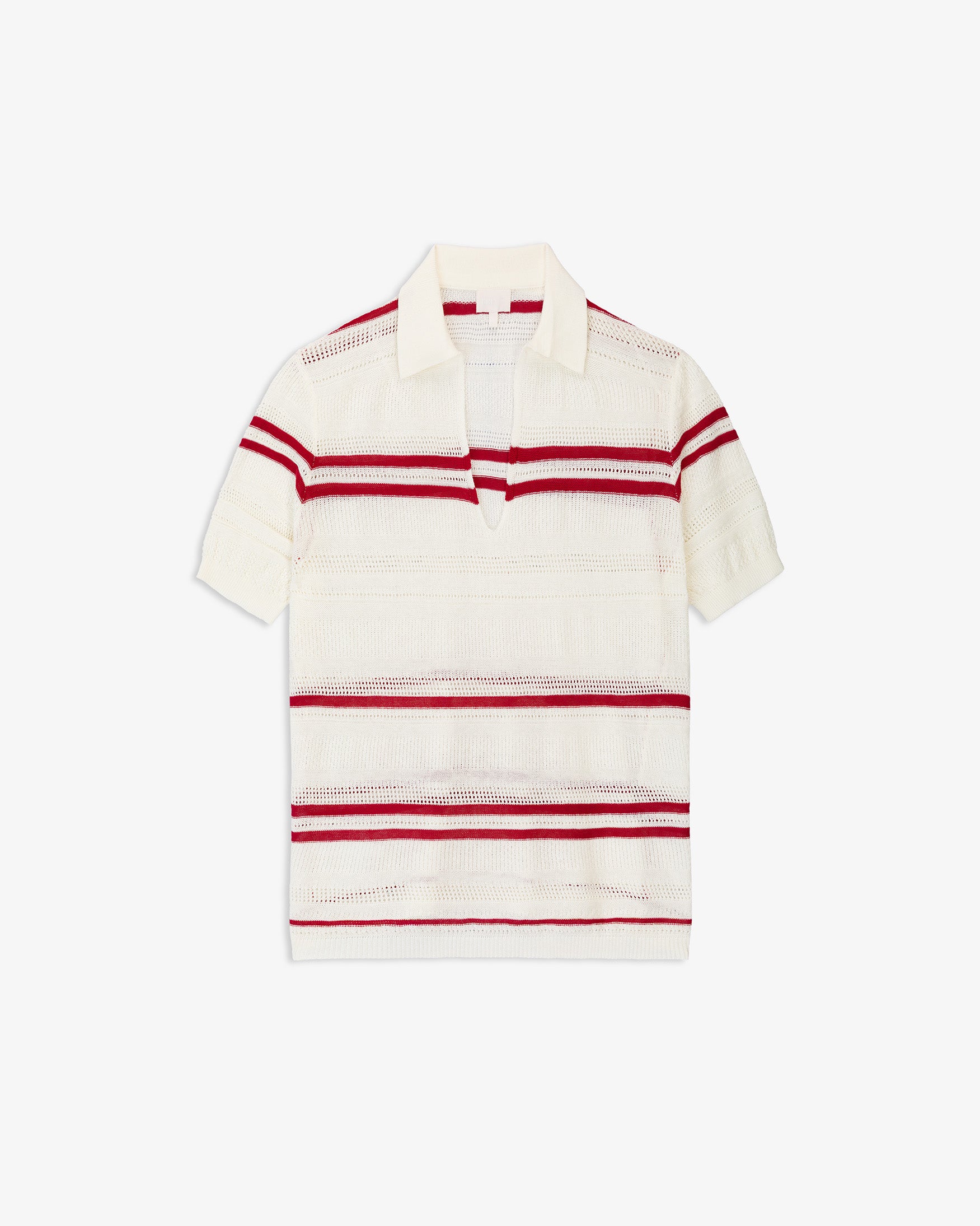 Top Punto Calado Polo Rayas