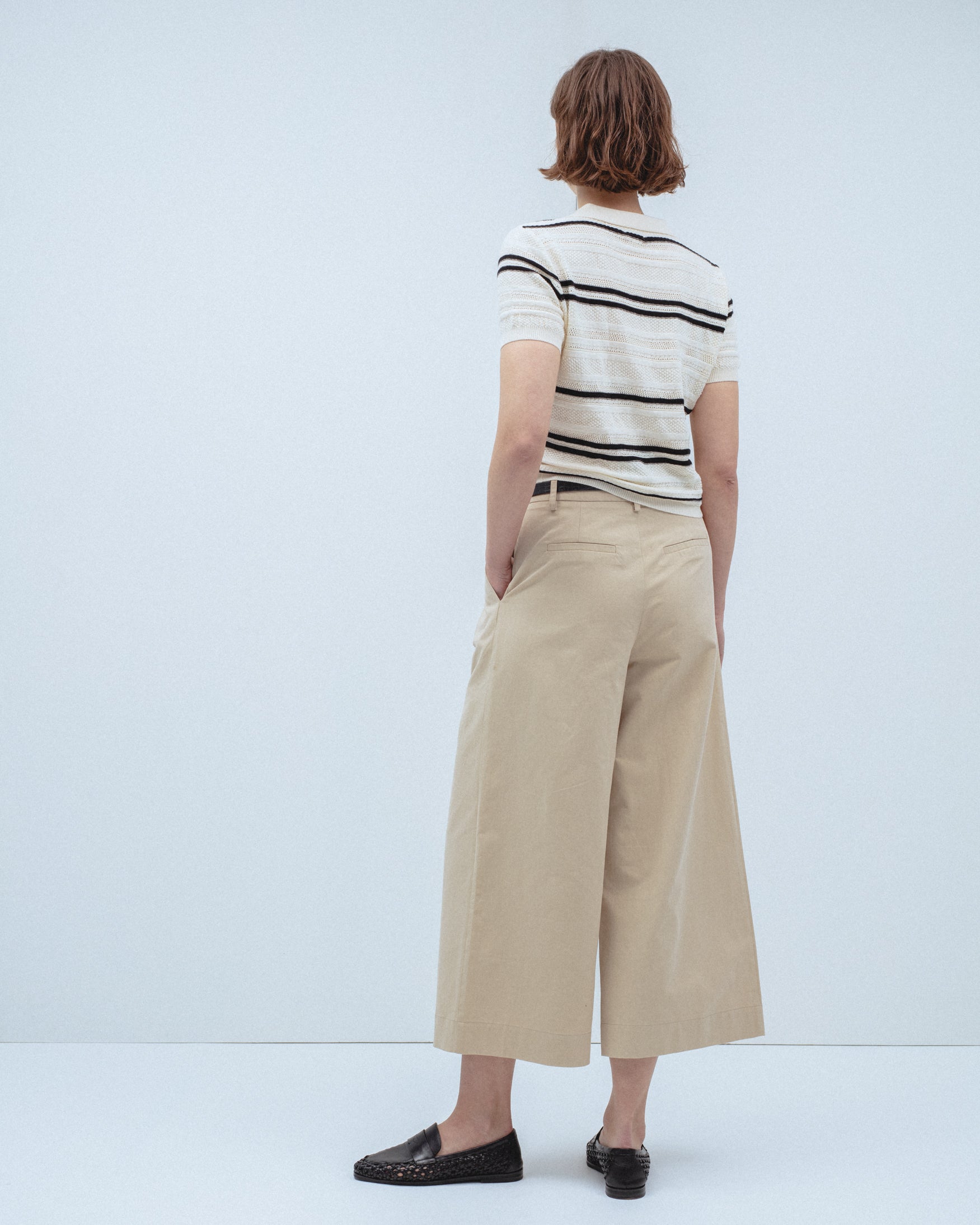 Top Punto Calado Polo Rayas