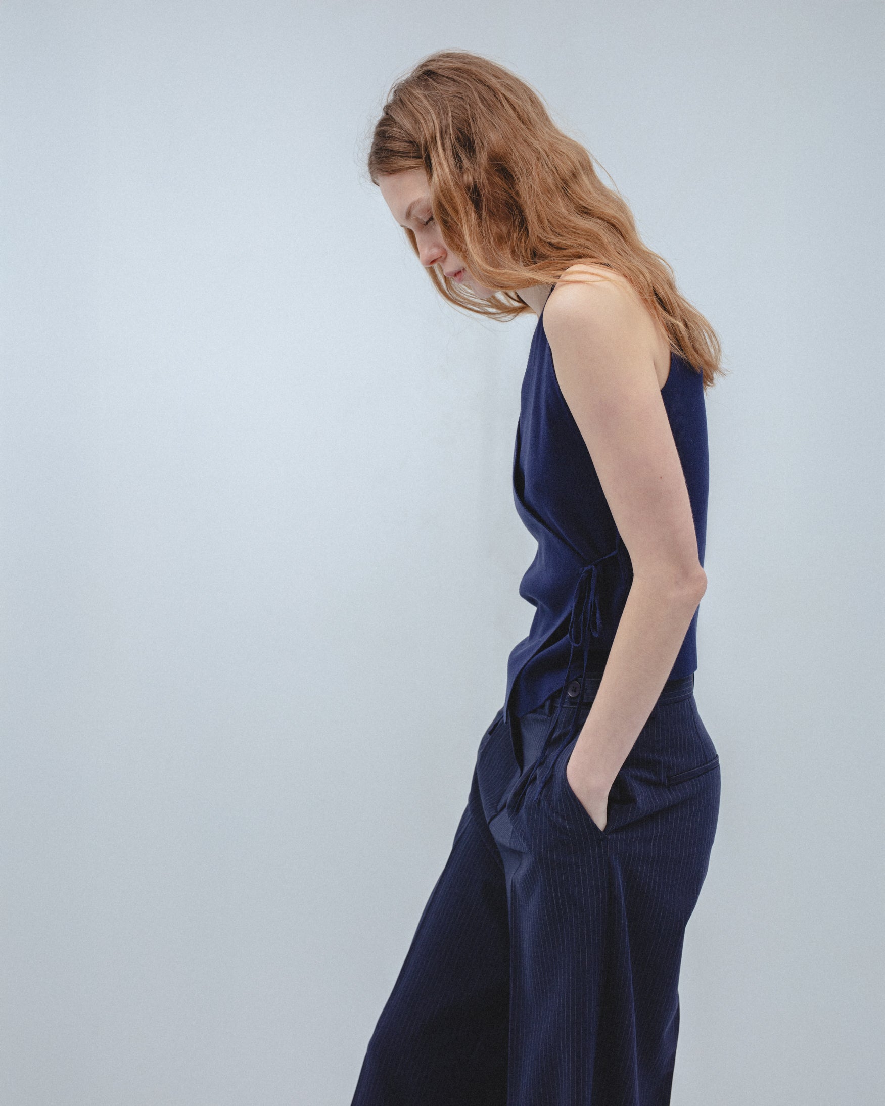 Top Chaleco Cruzado Lazo