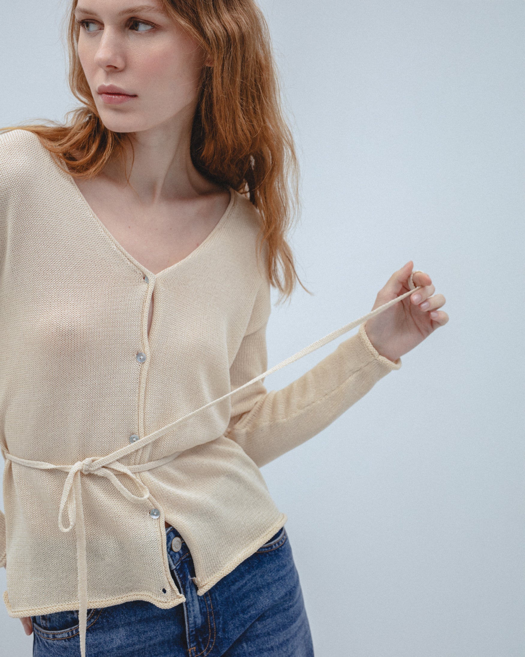 Cárdigan Punto Puntos Lazada