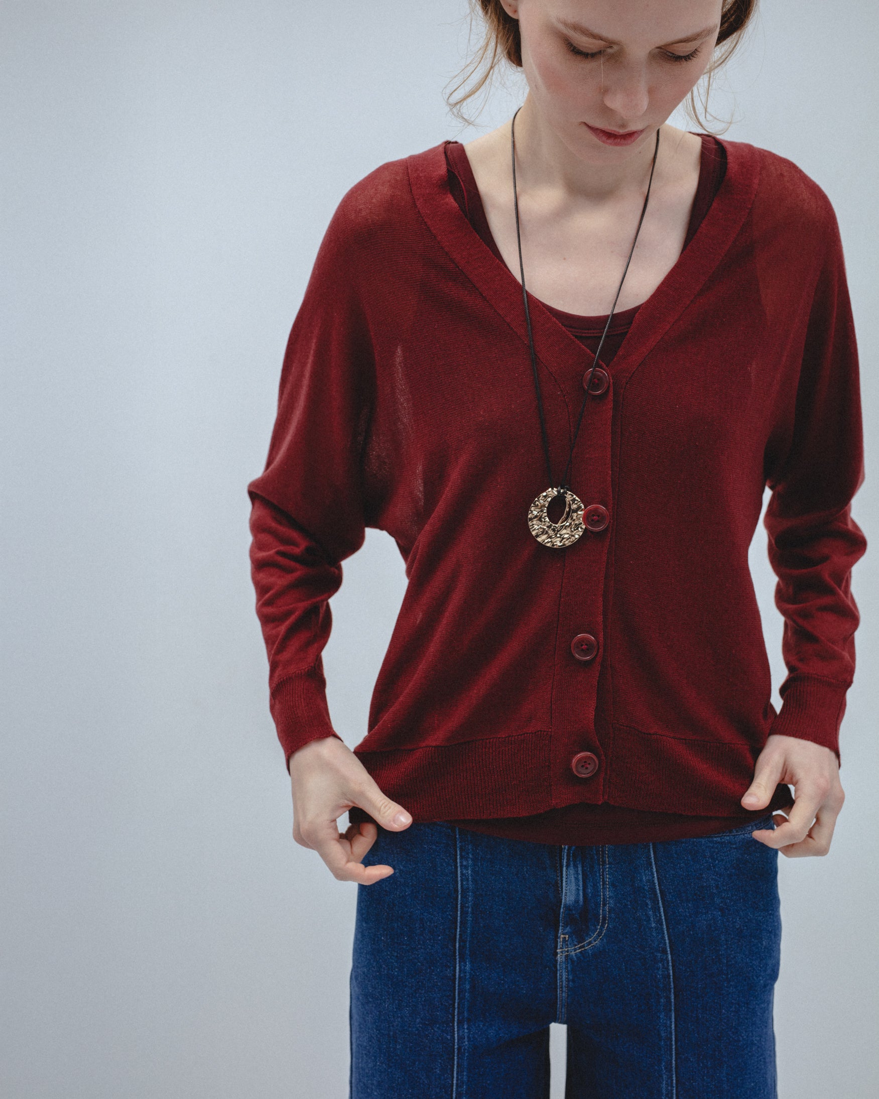 Cárdigan Punto Botones