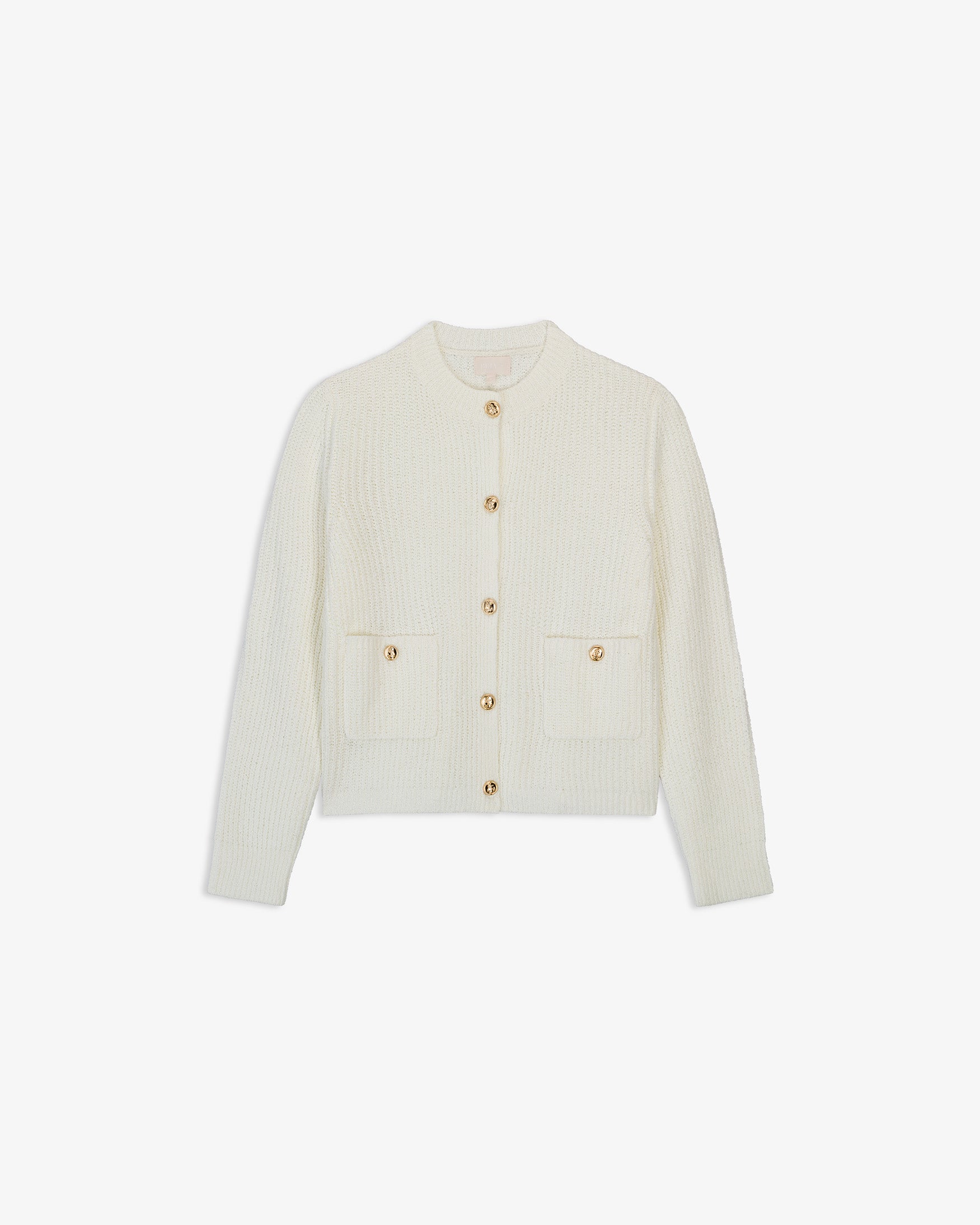 Cárdigan Punto Estructura Botones