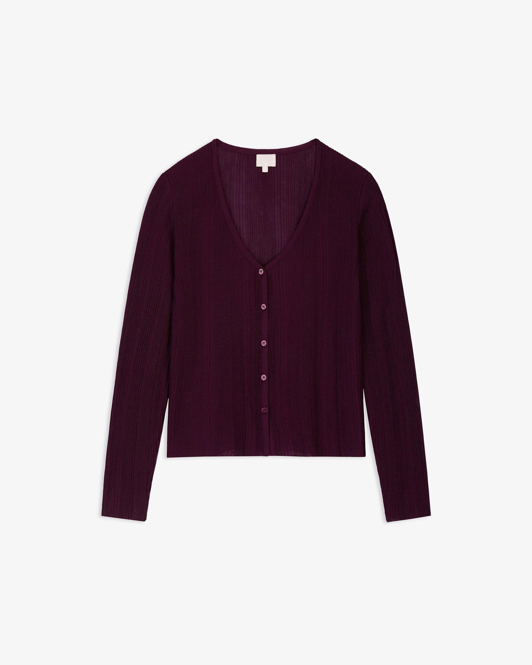 Cárdigan Plisado Botones