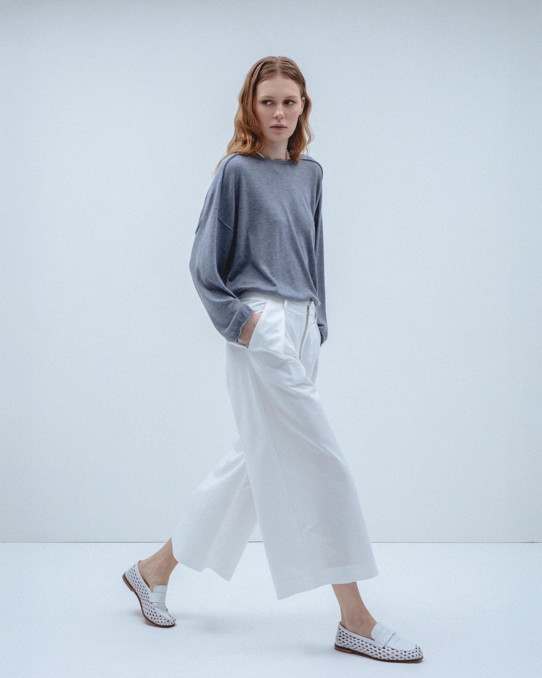 Jersey Punto Mezcla Lana