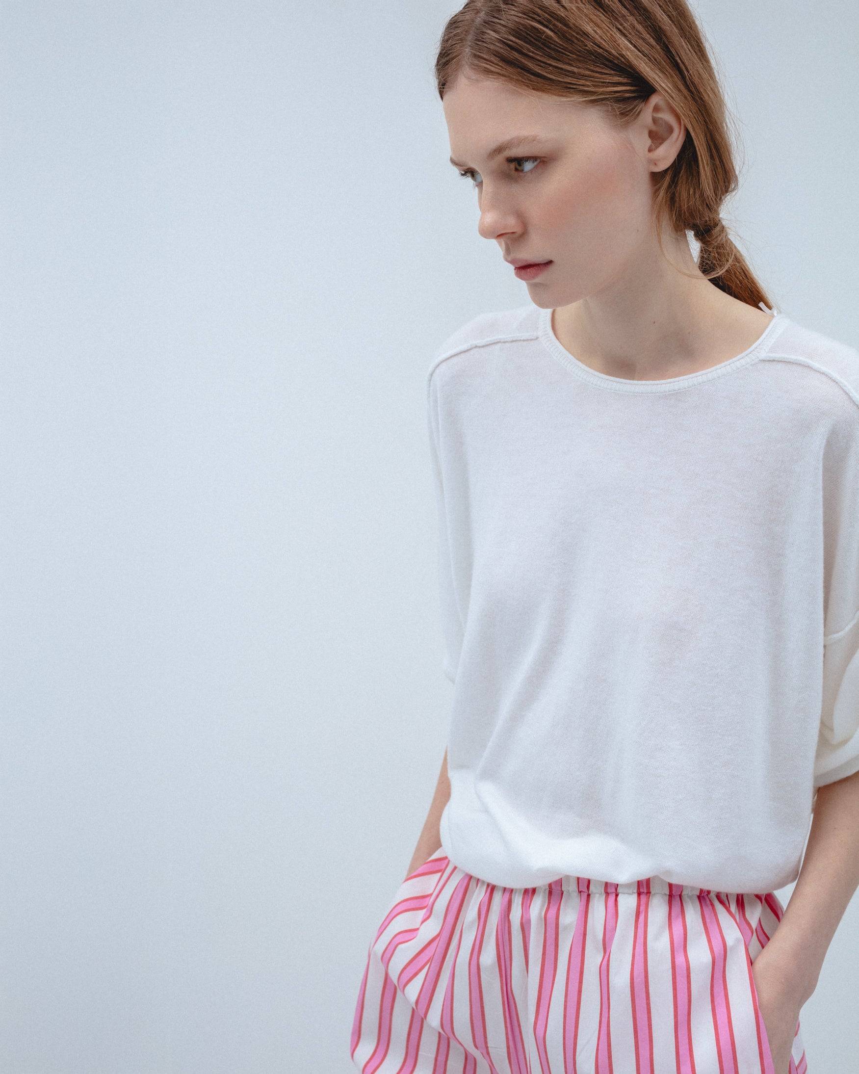 Jersey Punto Mezcla Lana