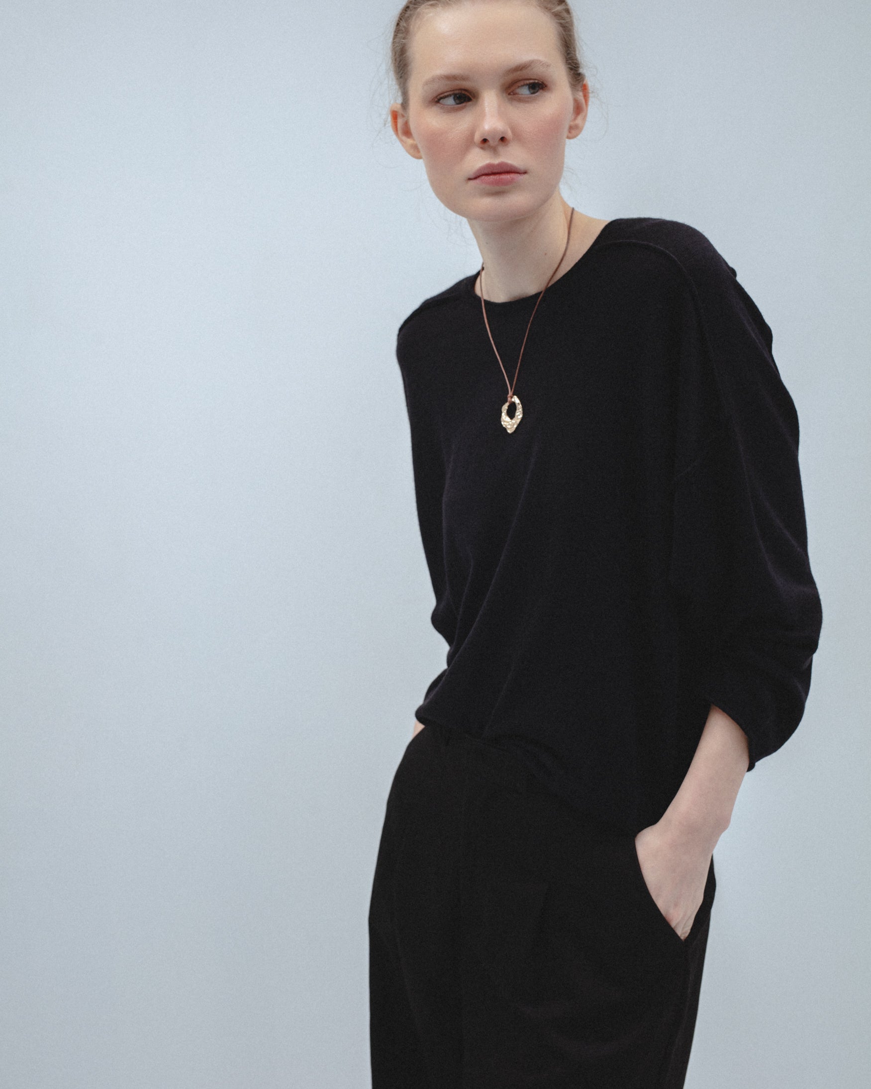 Jersey Punto Mezcla Lana