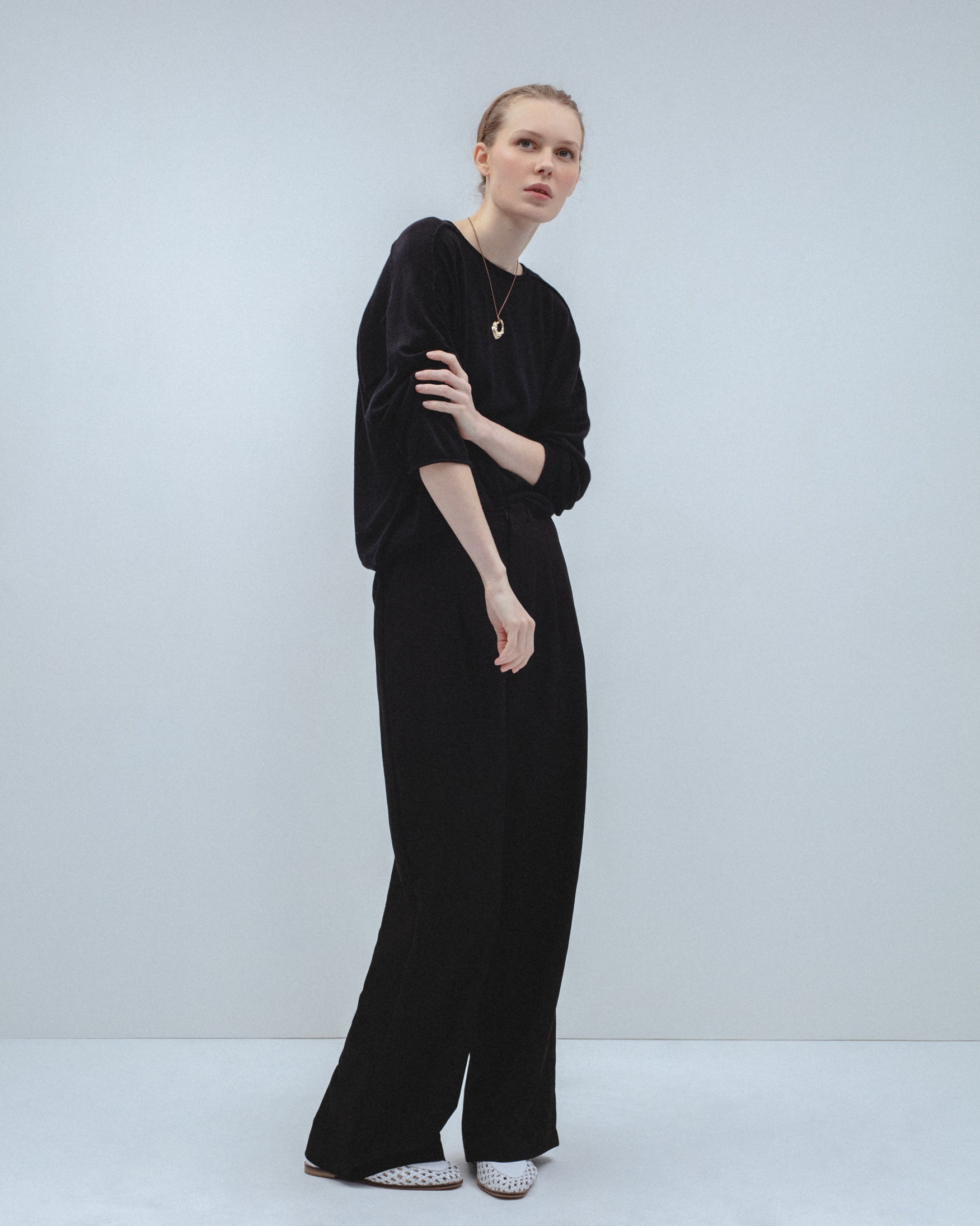 Jersey Punto Mezcla Lana