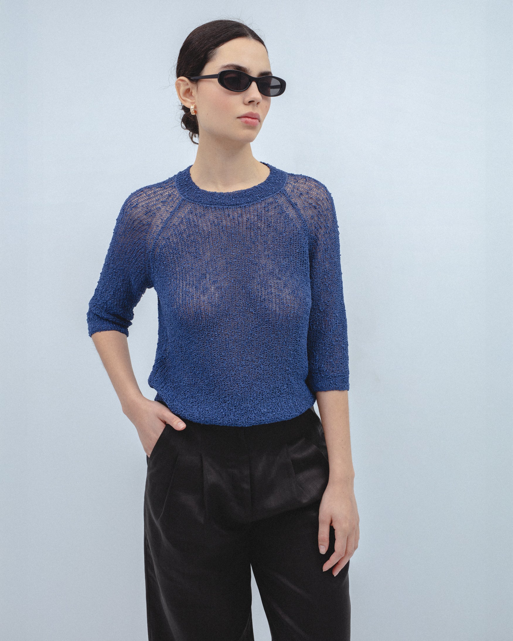 Jersey Punto Manga Corta Slub