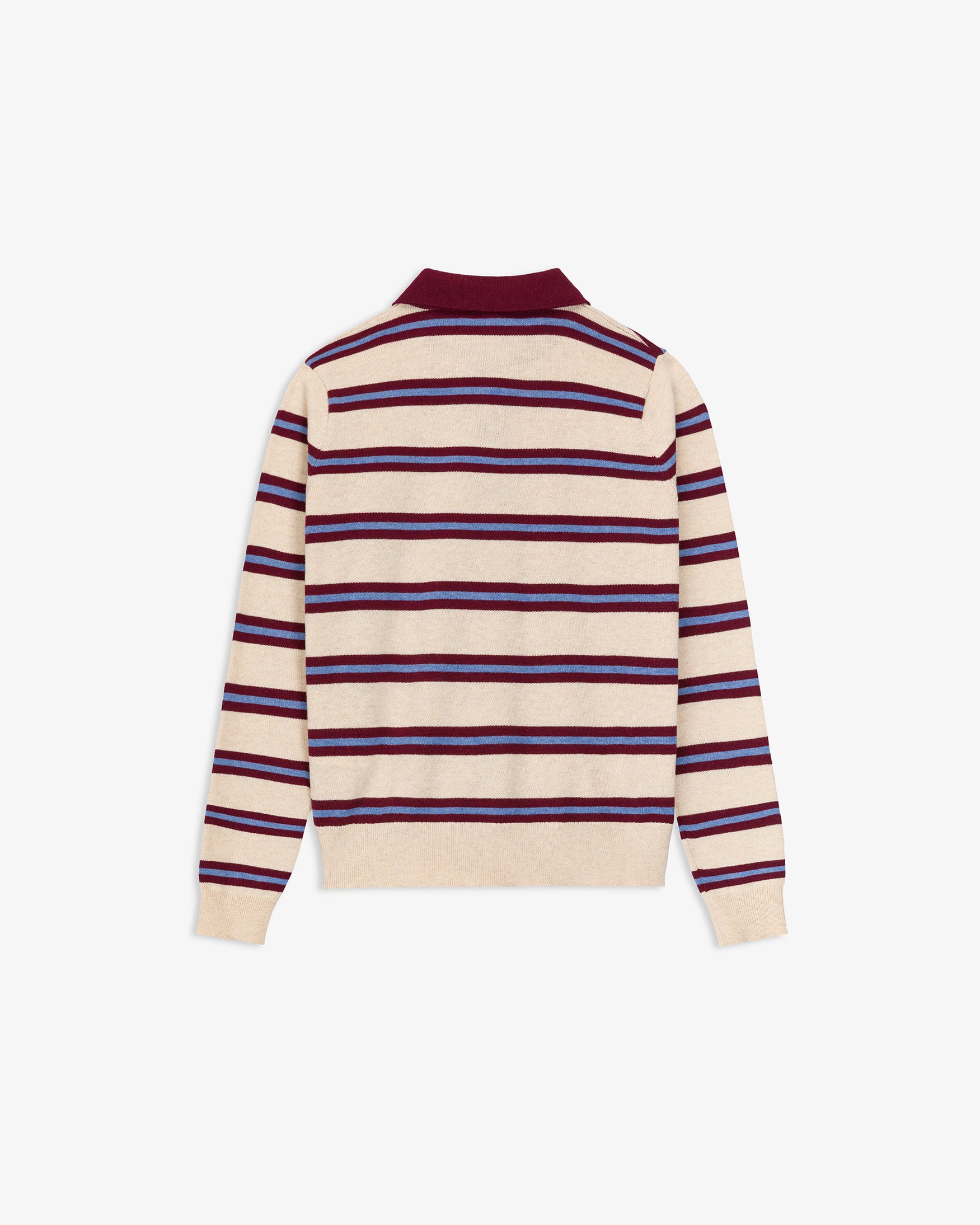 Jersey Polo Punto Rayas Tricolor