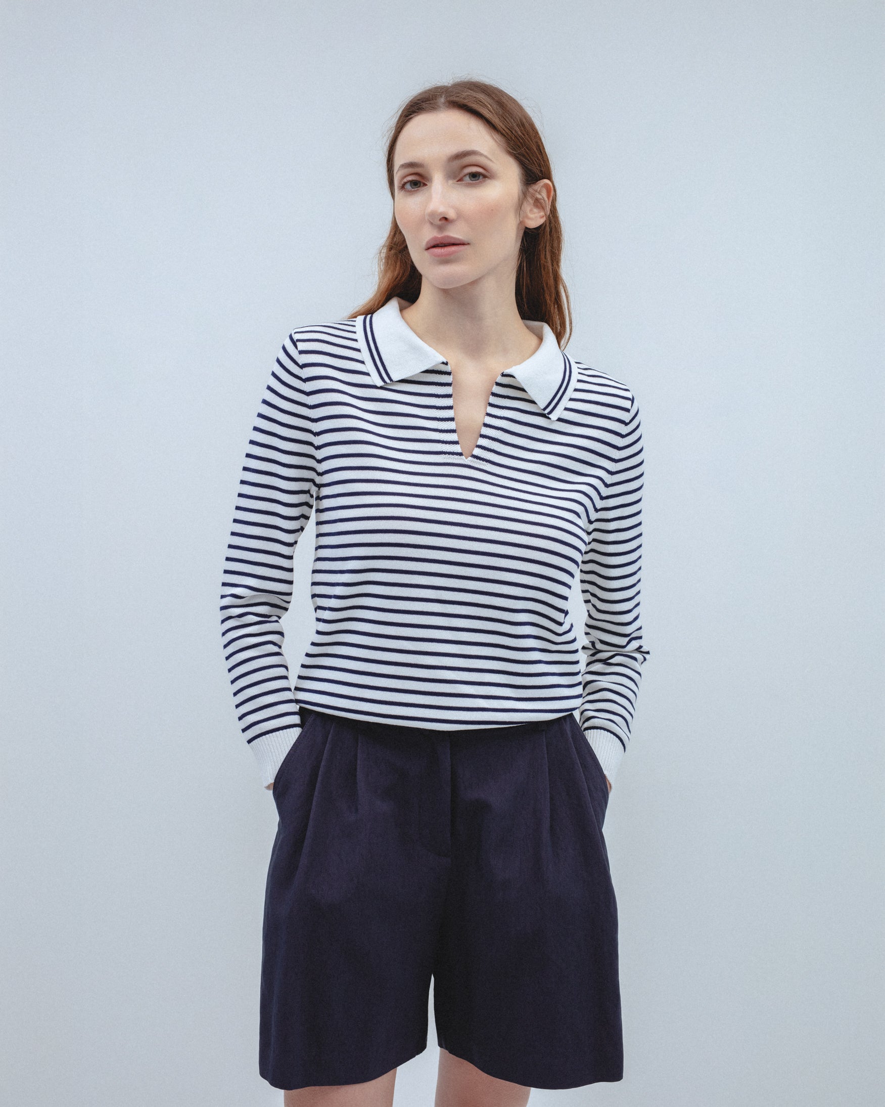 Jersey Polo Punto Rayas