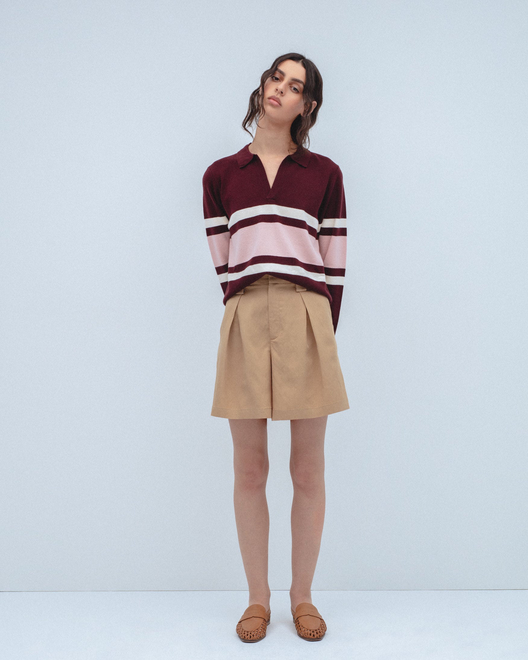 Jersey Polo Punto Rayas