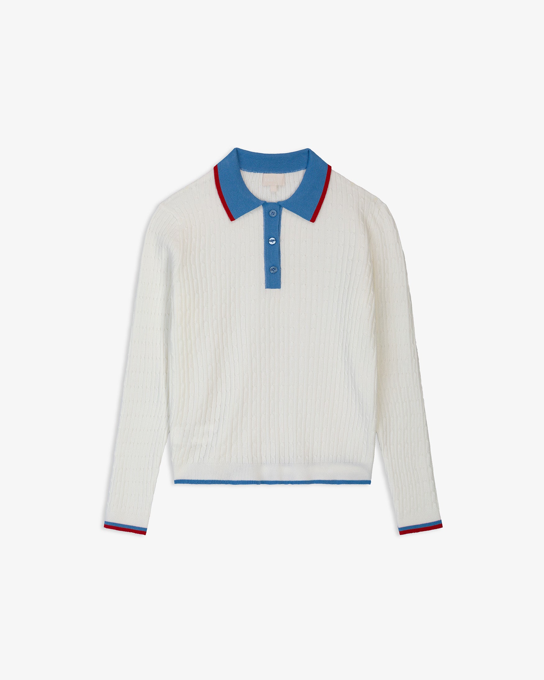 Jersey Polo Punto Cuello Contraste