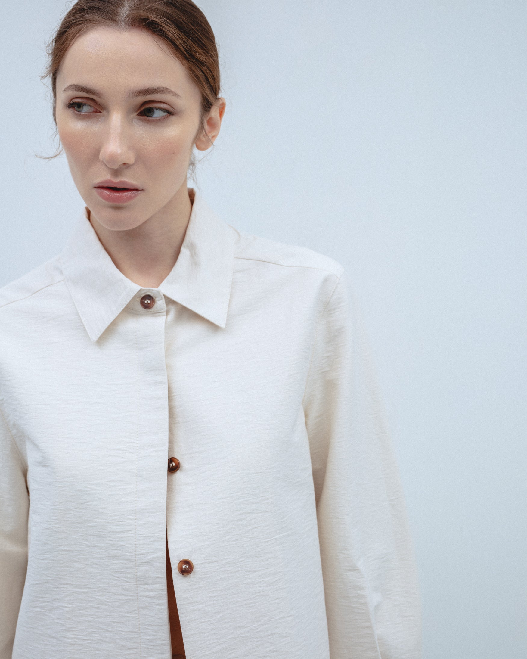 Chaqueta Recta Botones