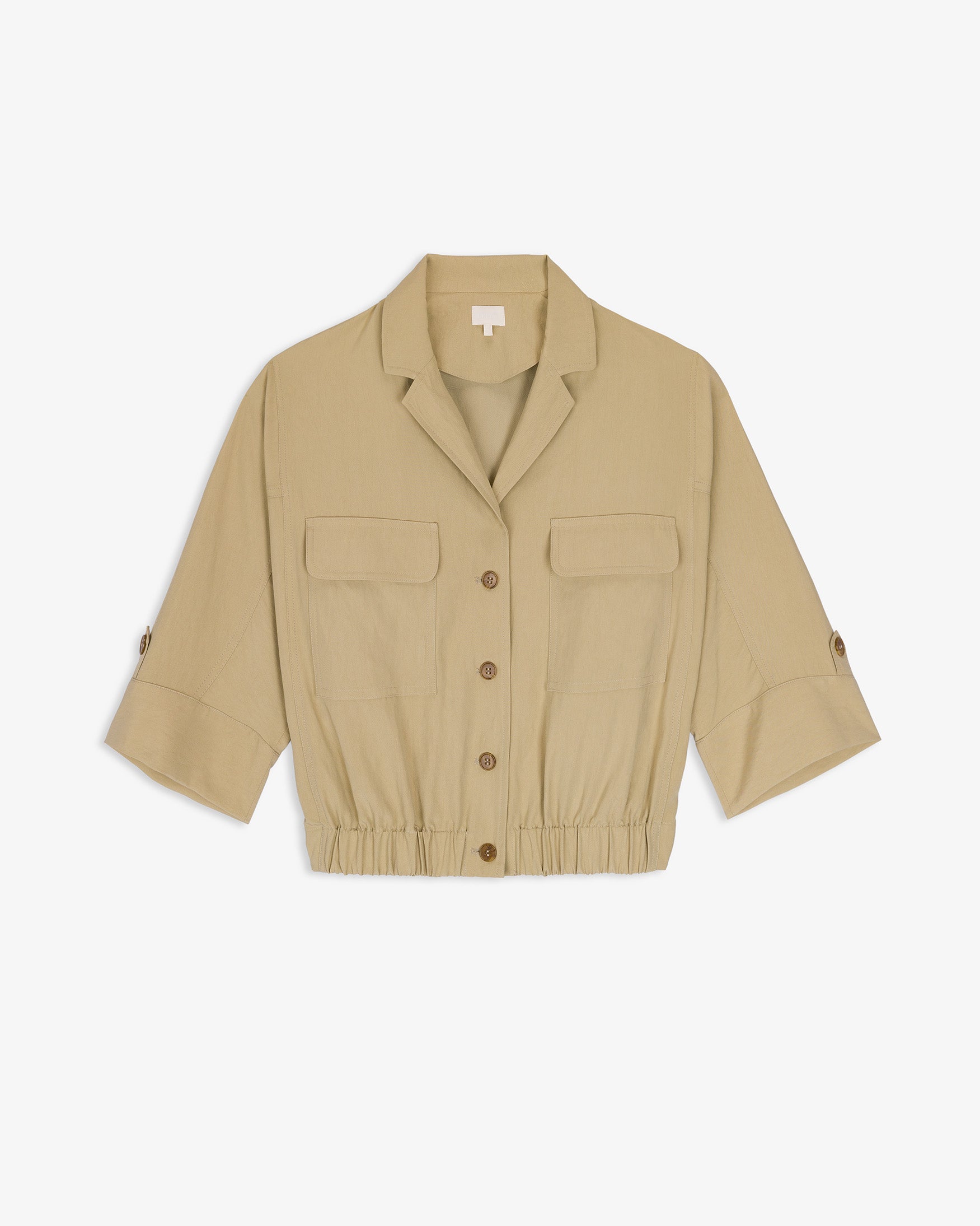 Chaqueta Fluida Bolsillos