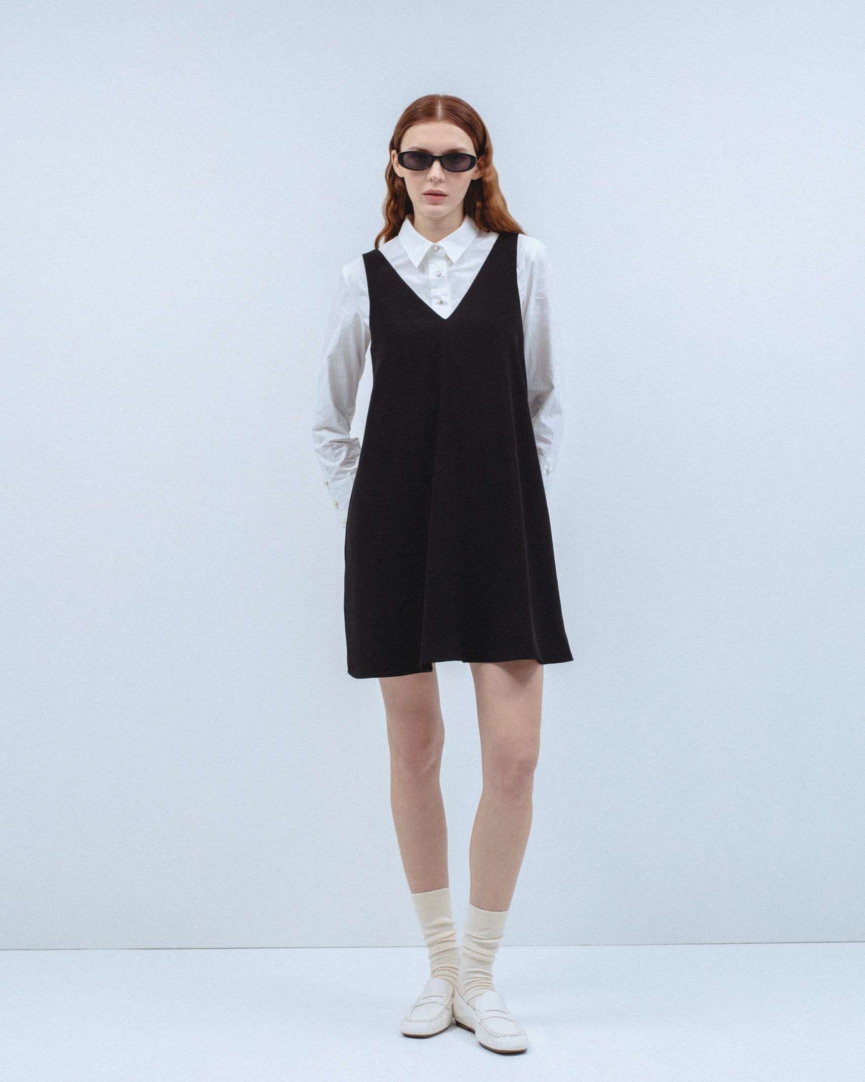 Vestido Corto Evasé