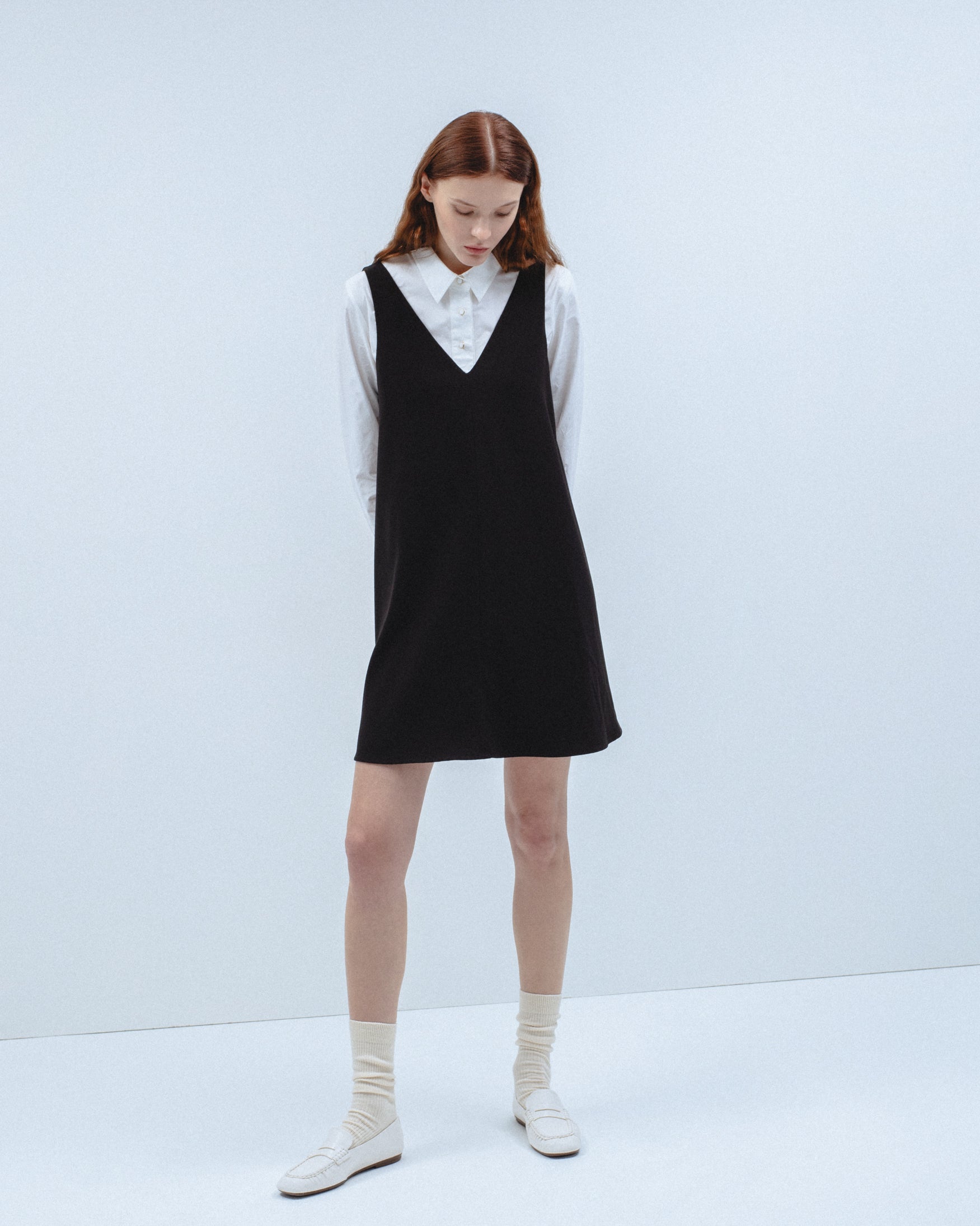 Vestido Corto Evasé