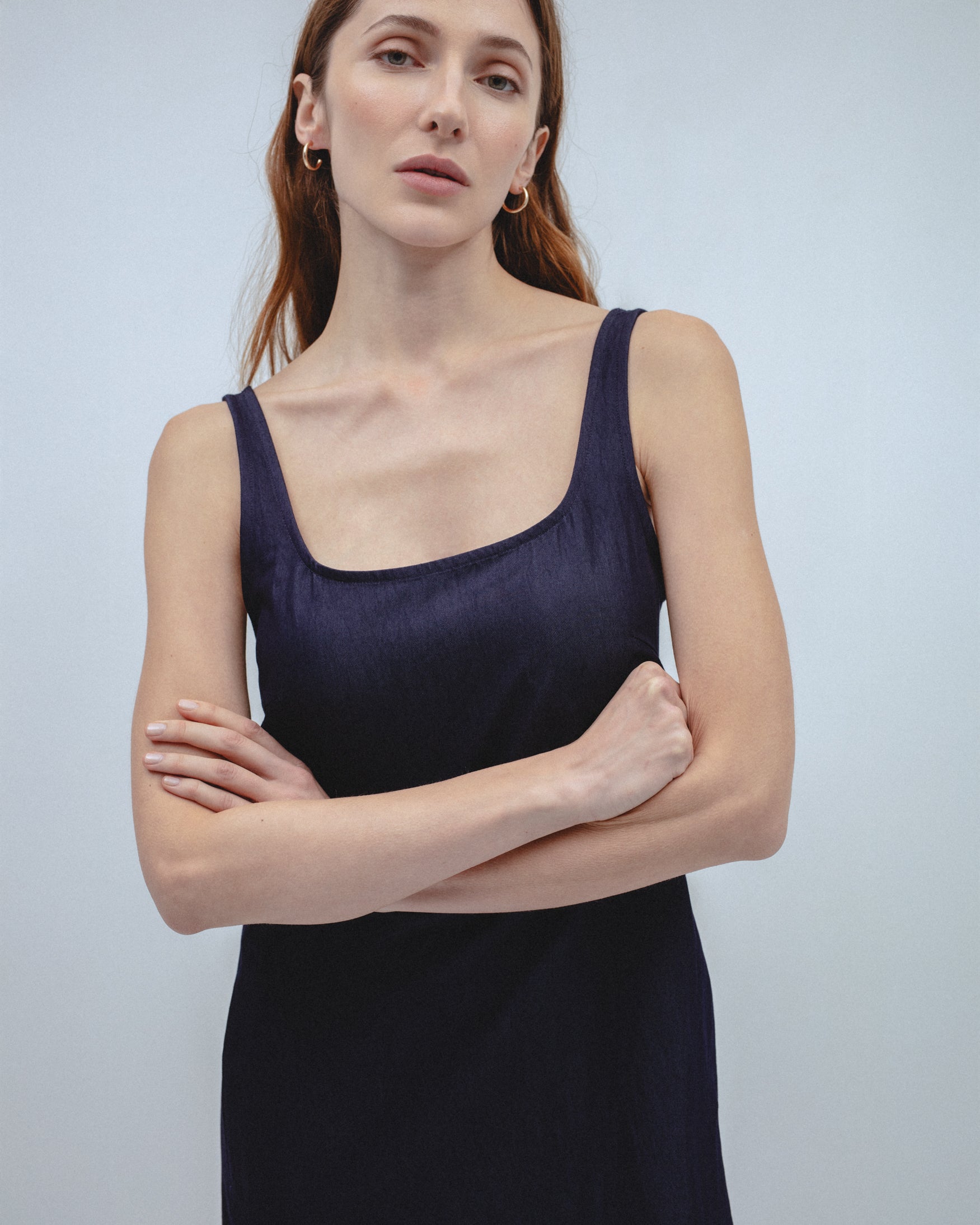 Vestido Corto Escote Cuadrado