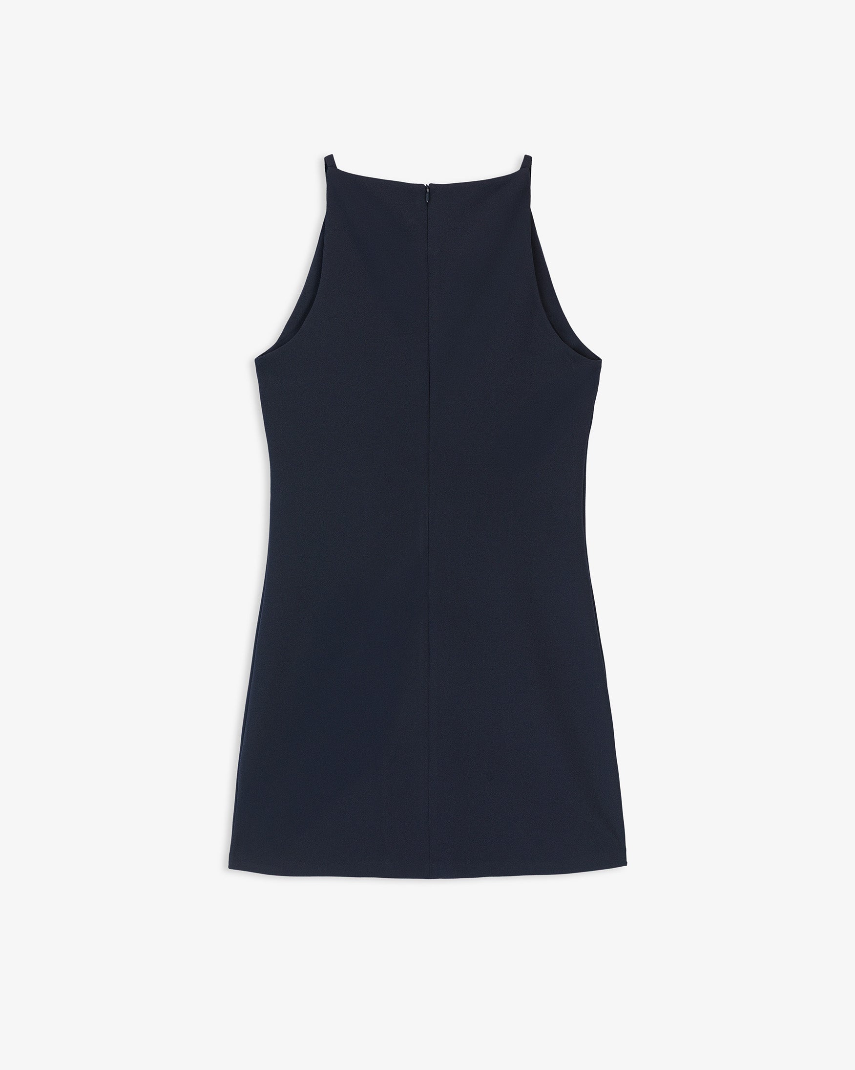 Vestido Corto Tirantes Contraste