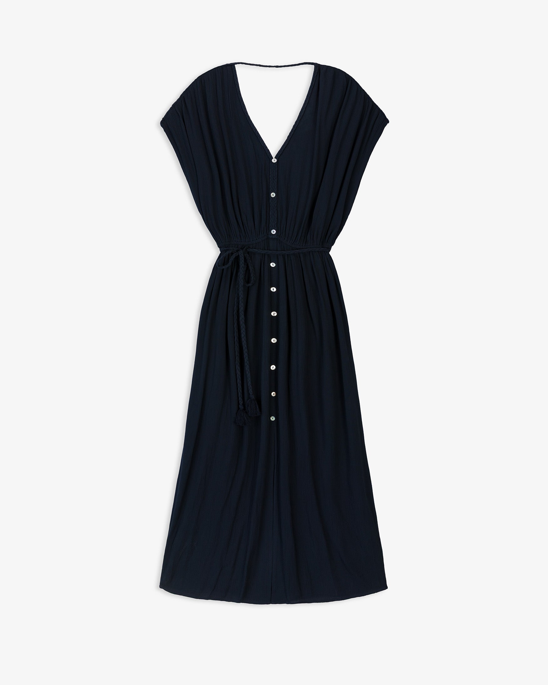 Vestido Midi Plisado