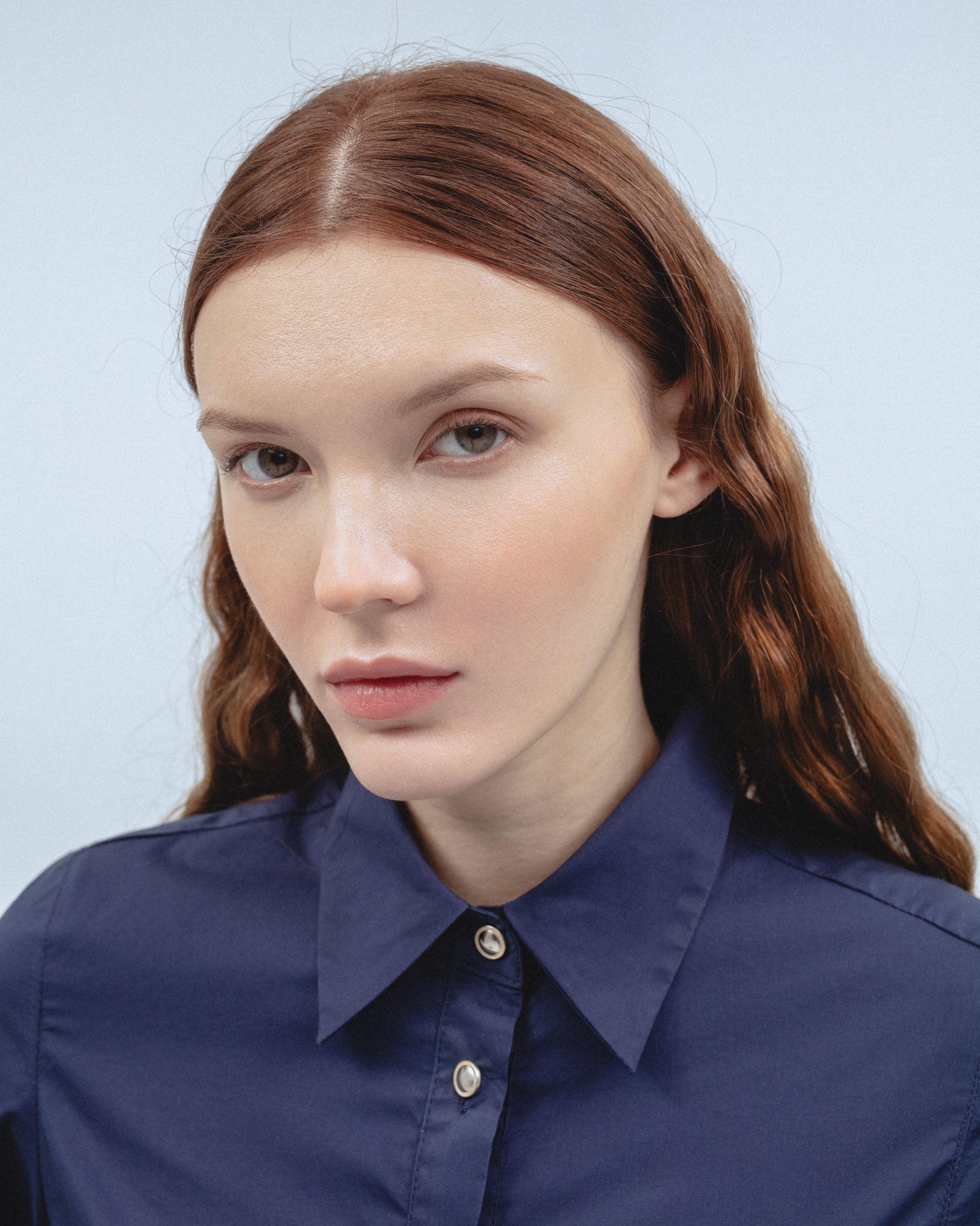 Vestido Midi Algodón Camisero