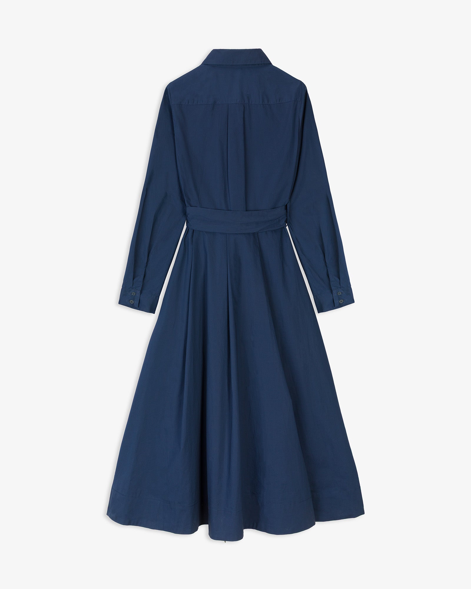 Vestido Midi Algodón Camisero