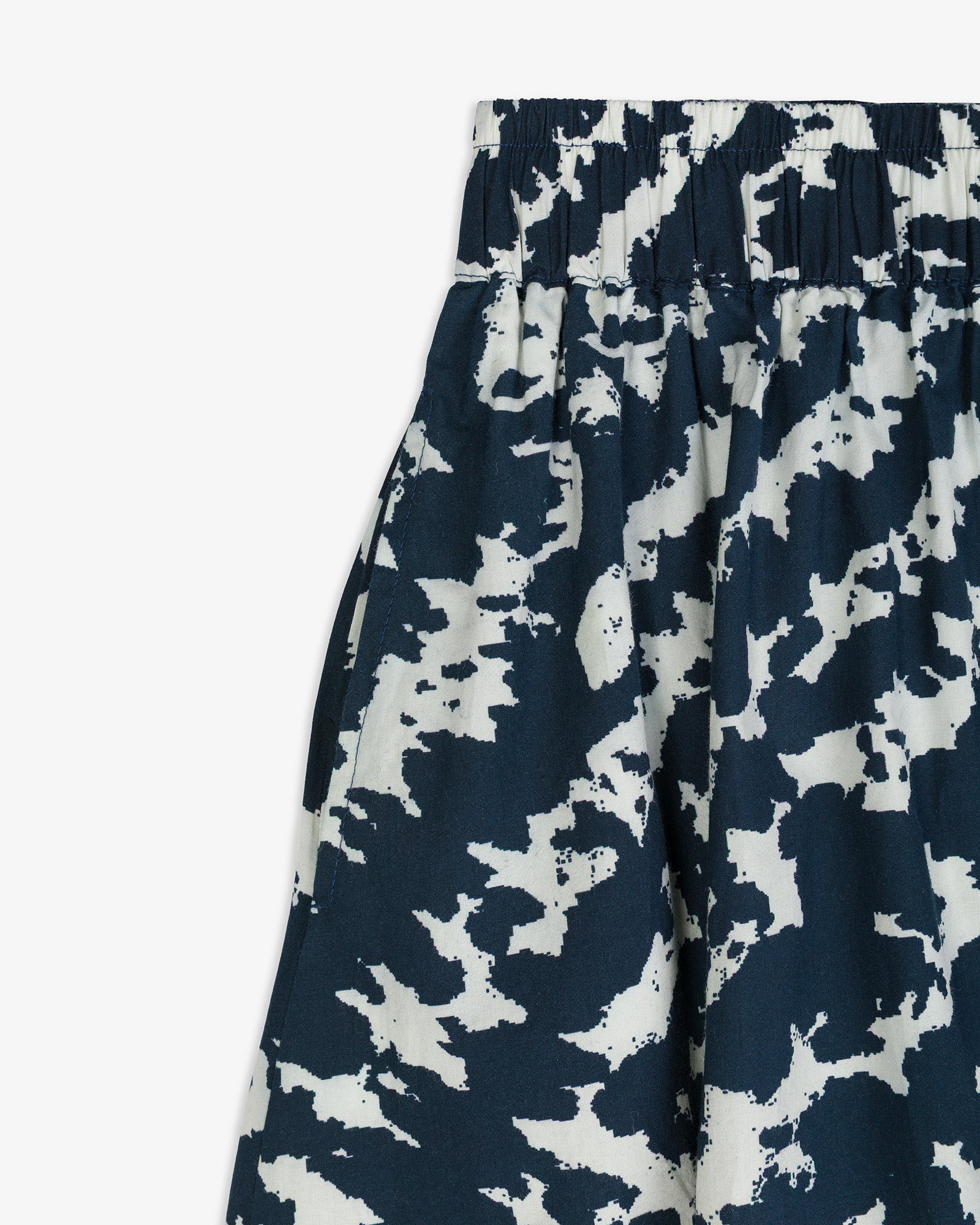 Falda Midi Vuelo Estampada