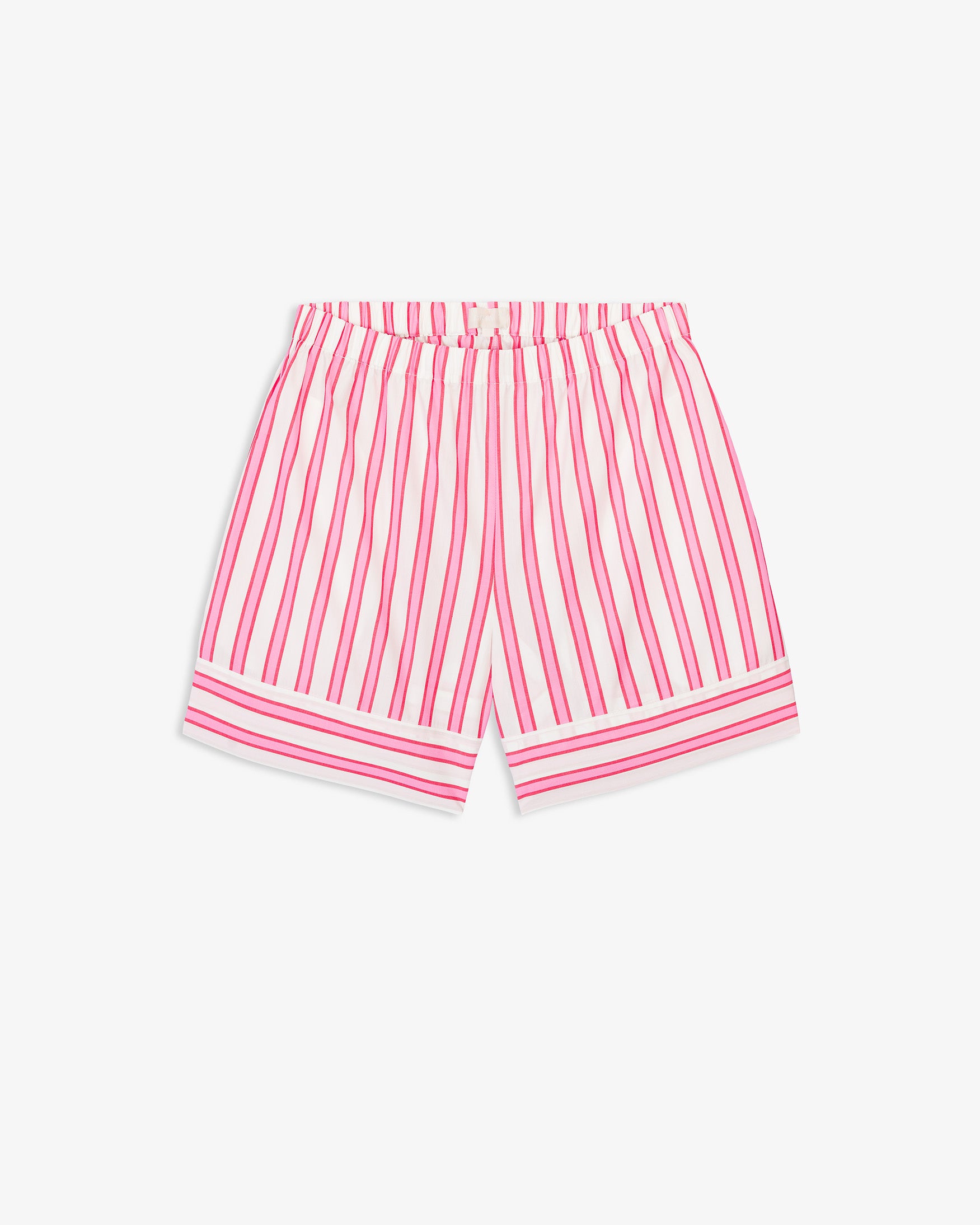 Short Algodón Rayas Tricolor